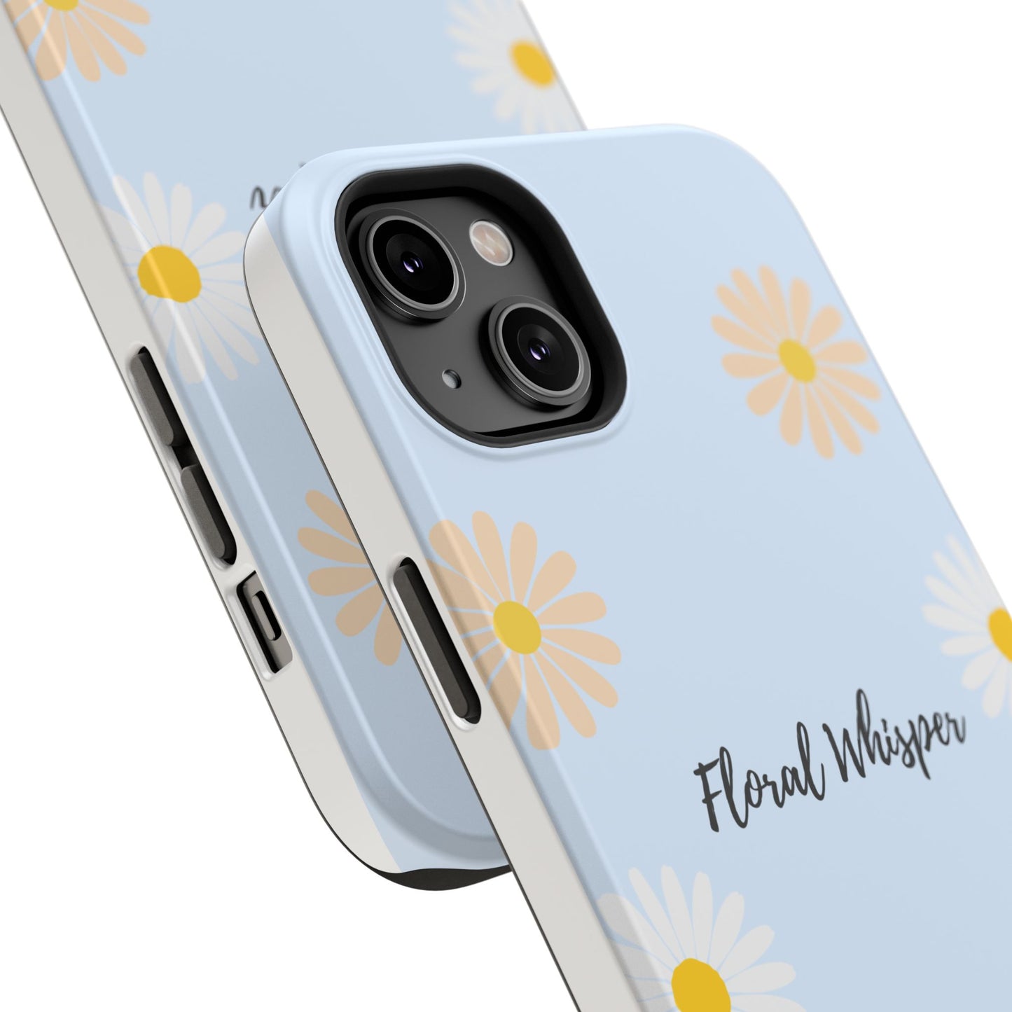 Floral Whisper Impact-Resistant Phone Case | Cute Floral Design, Summer Gift, Durable Phone Accessory, Nature Lover's Case, Protective Cover