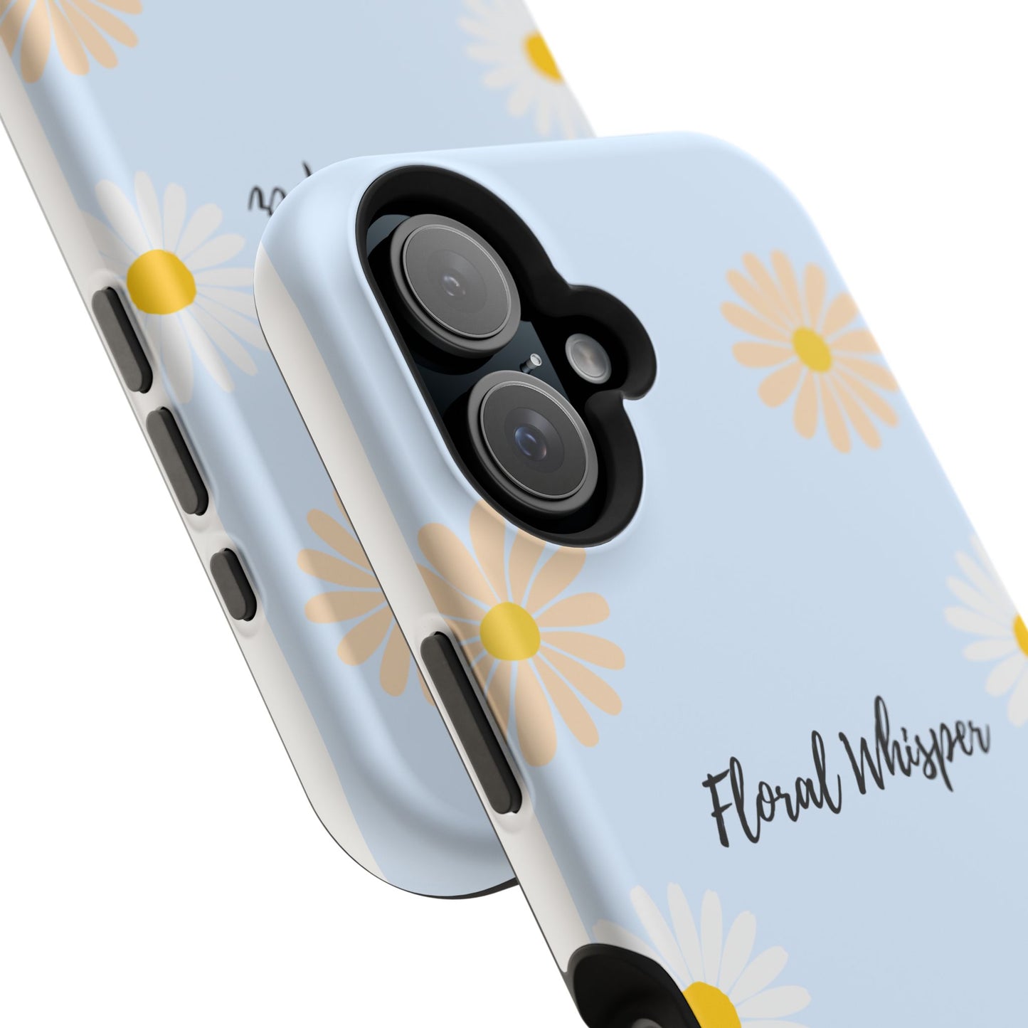 Floral Whisper Impact-Resistant Phone Case | Cute Floral Design, Summer Gift, Durable Phone Accessory, Nature Lover's Case, Protective Cover