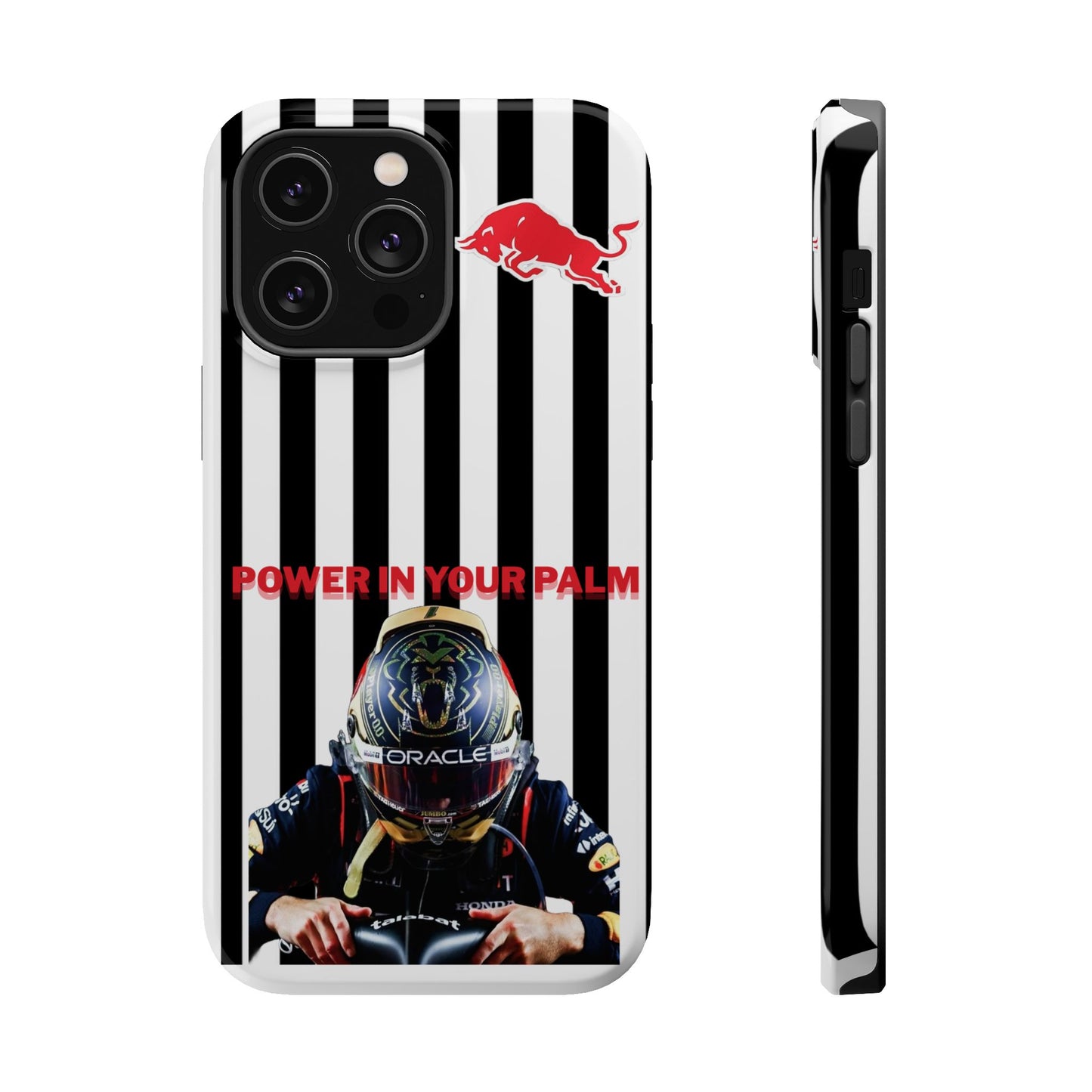 Sleek Magnetic Phone Case, Race Car Enthusiast Gift, Customizable Tough Protector, Unique Racing Design, Power in Your Palm
