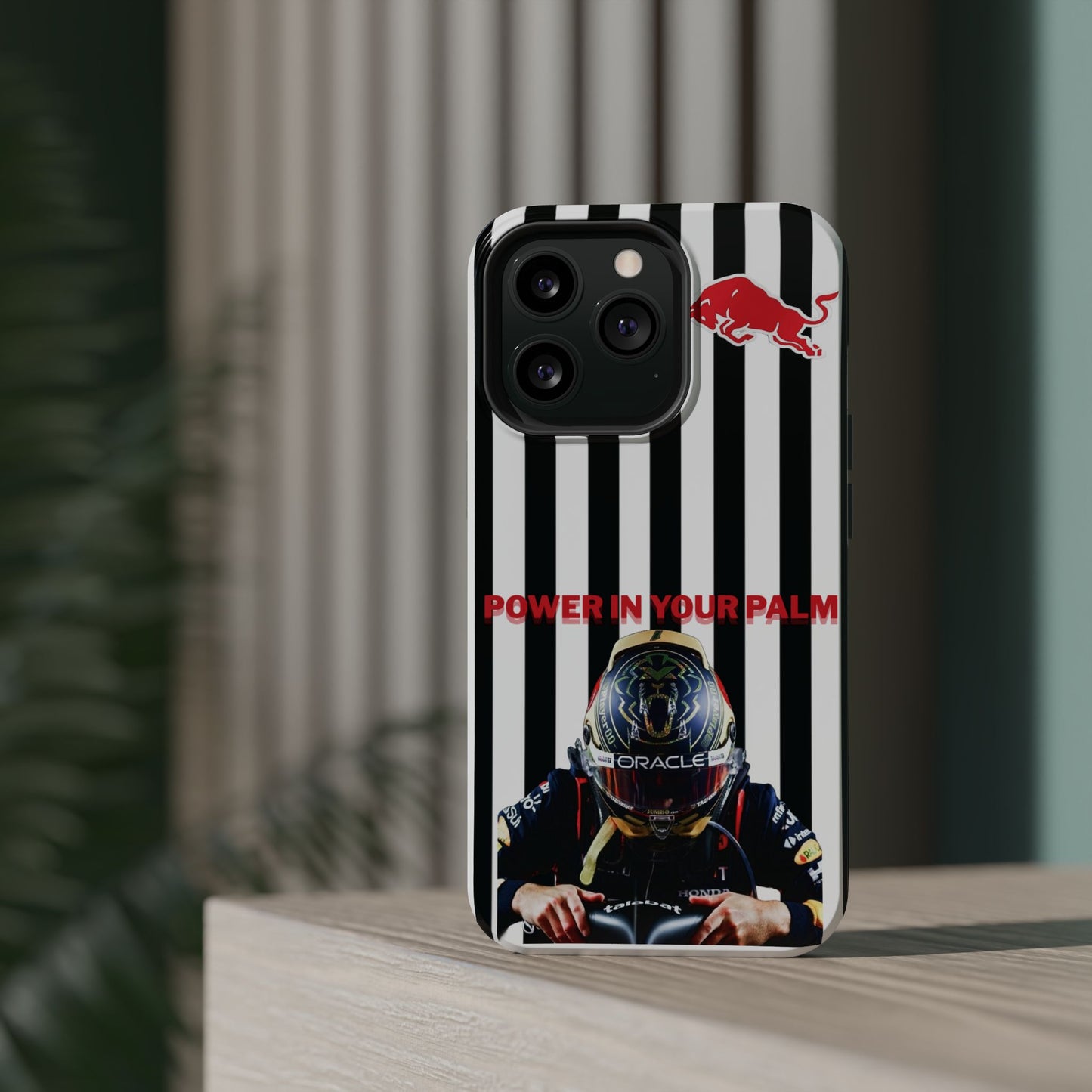 Sleek Magnetic Phone Case, Race Car Enthusiast Gift, Customizable Tough Protector, Unique Racing Design, Power in Your Palm