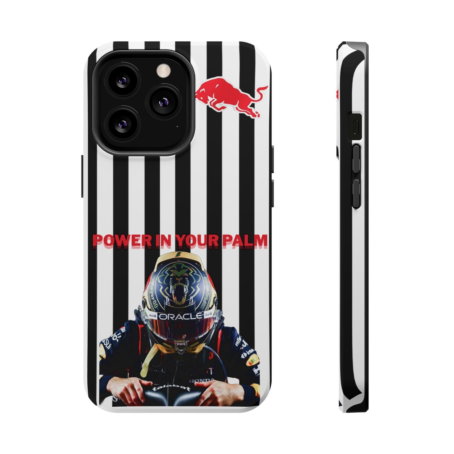 Sleek Magnetic Phone Case, Race Car Enthusiast Gift, Customizable Tough Protector, Unique Racing Design, Power in Your Palm