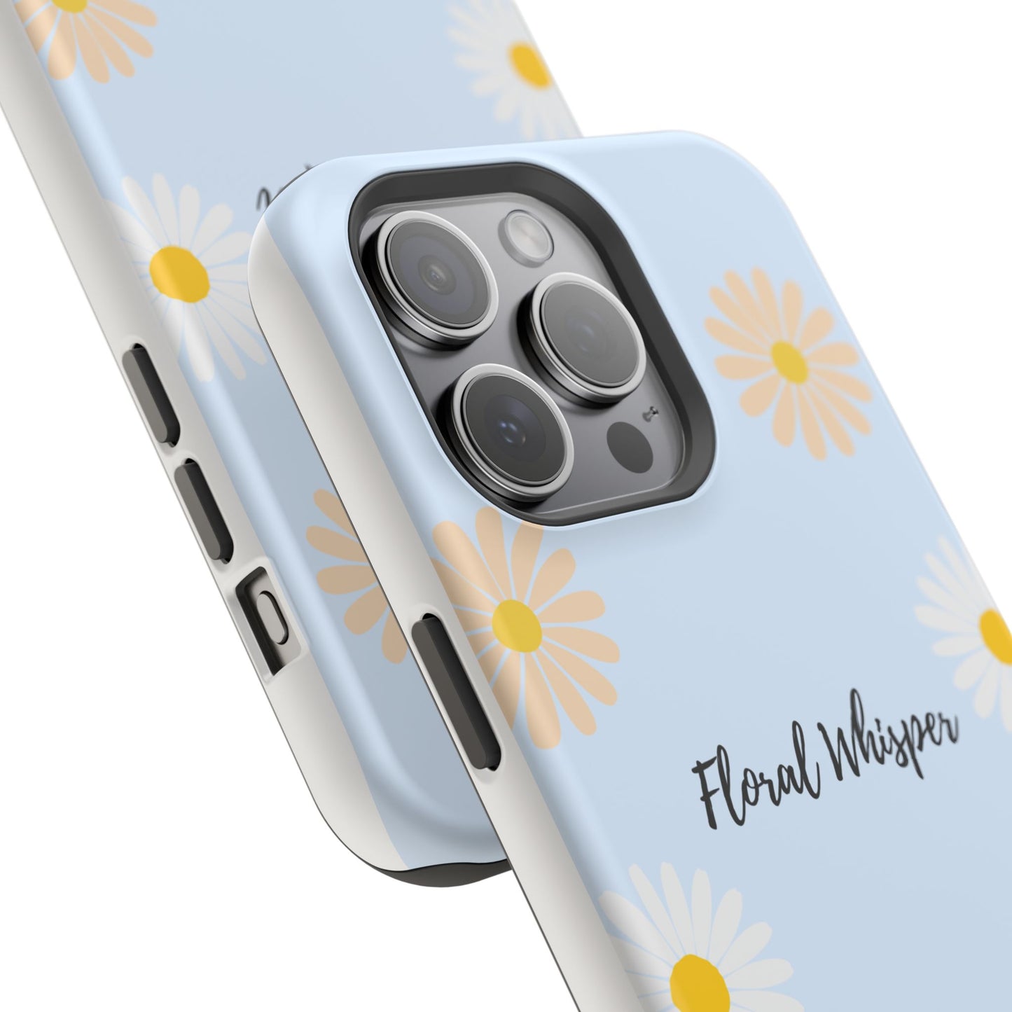 Floral Whisper Impact-Resistant Phone Case | Cute Floral Design, Summer Gift, Durable Phone Accessory, Nature Lover's Case, Protective Cover