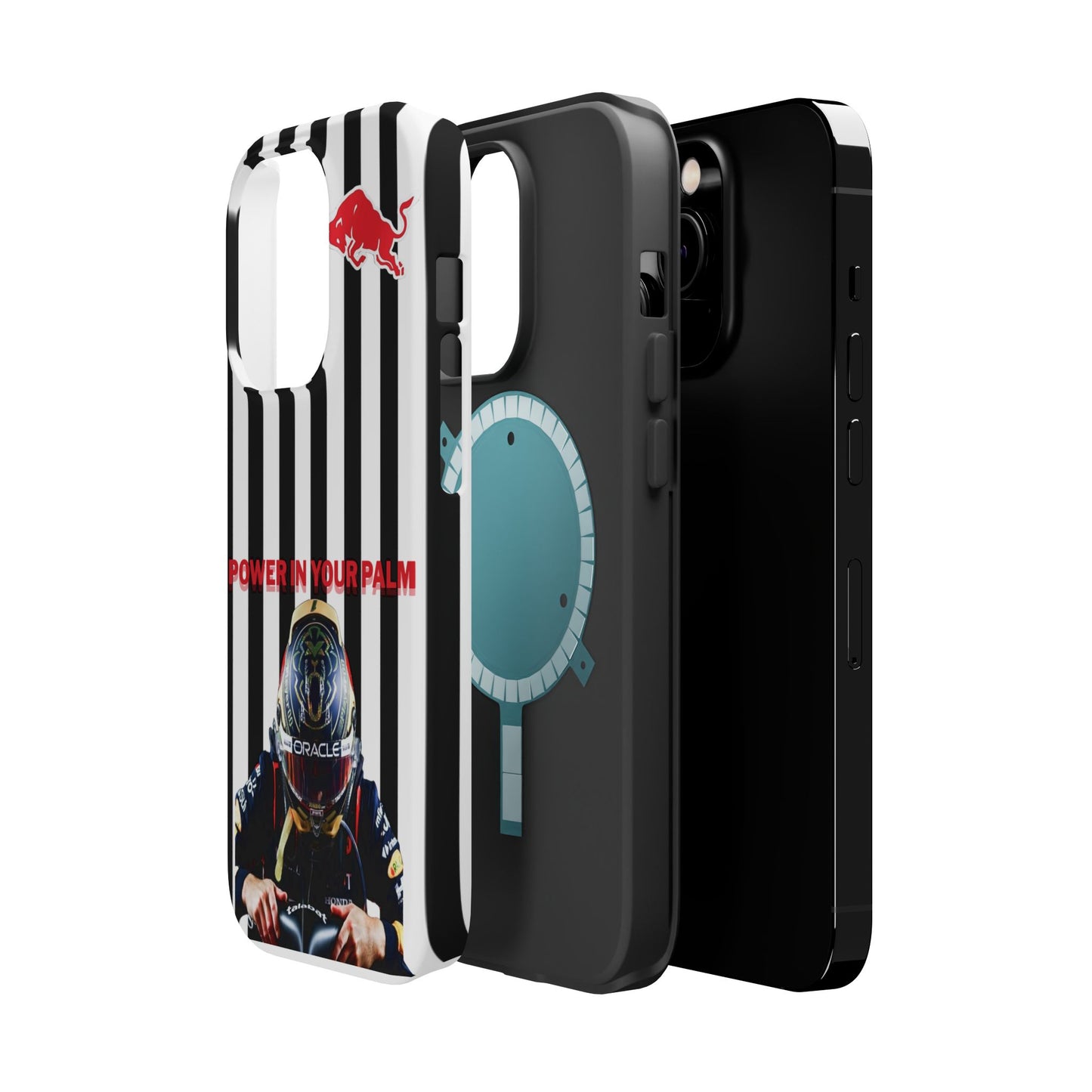 Sleek Magnetic Phone Case, Race Car Enthusiast Gift, Customizable Tough Protector, Unique Racing Design, Power in Your Palm