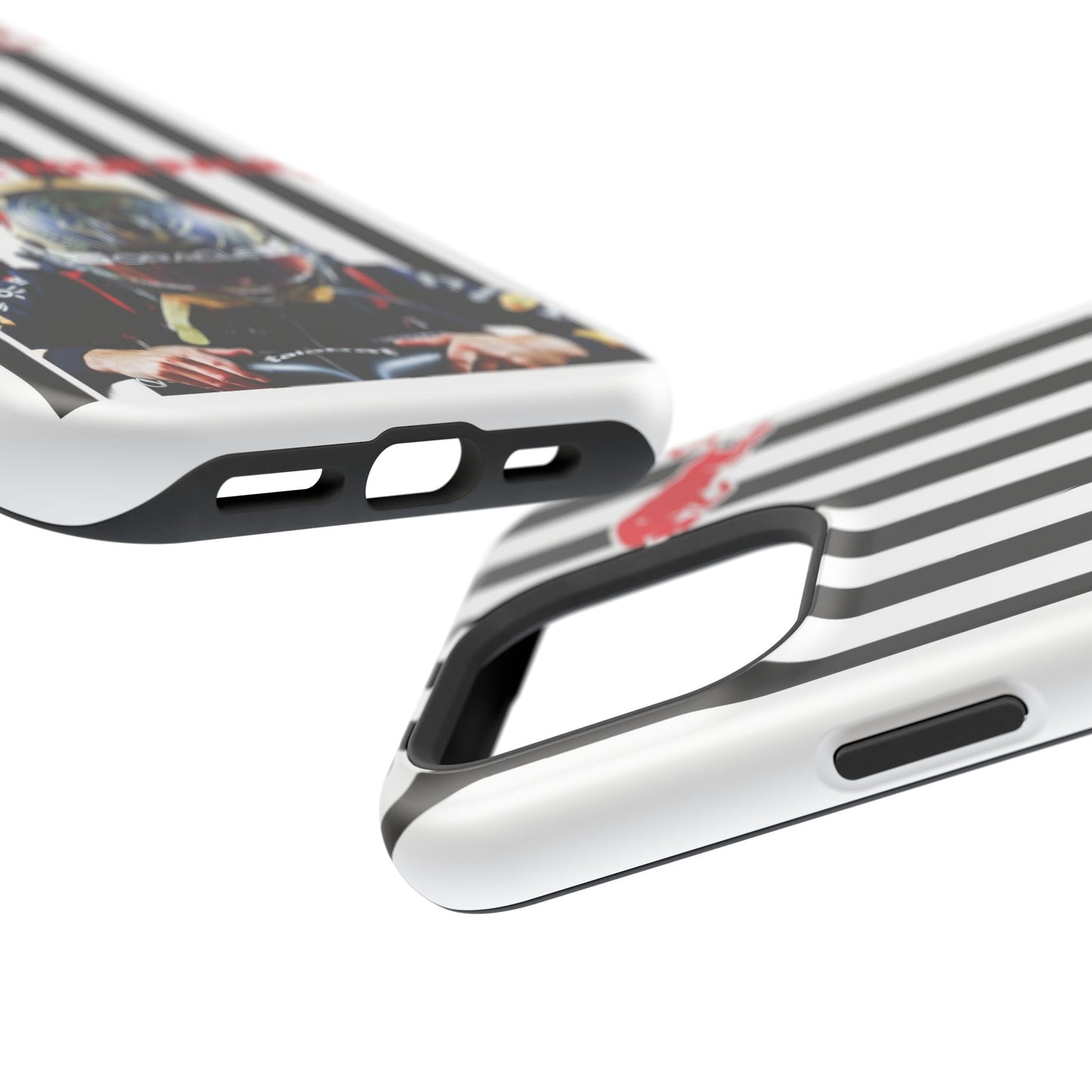Sleek Magnetic Phone Case, Race Car Enthusiast Gift, Customizable Tough Protector, Unique Racing Design, Power in Your Palm