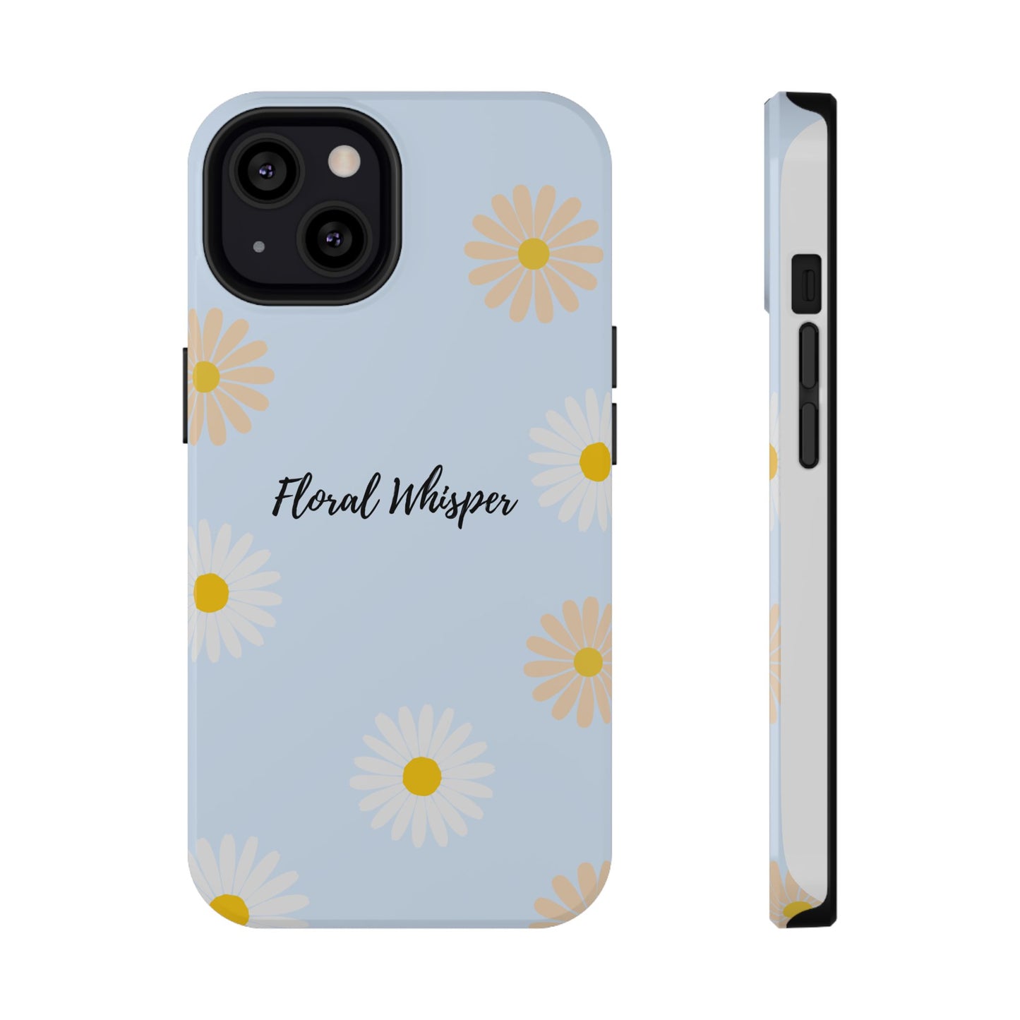 Floral Whisper Impact-Resistant Phone Case | Cute Floral Design, Summer Gift, Durable Phone Accessory, Nature Lover's Case, Protective Cover