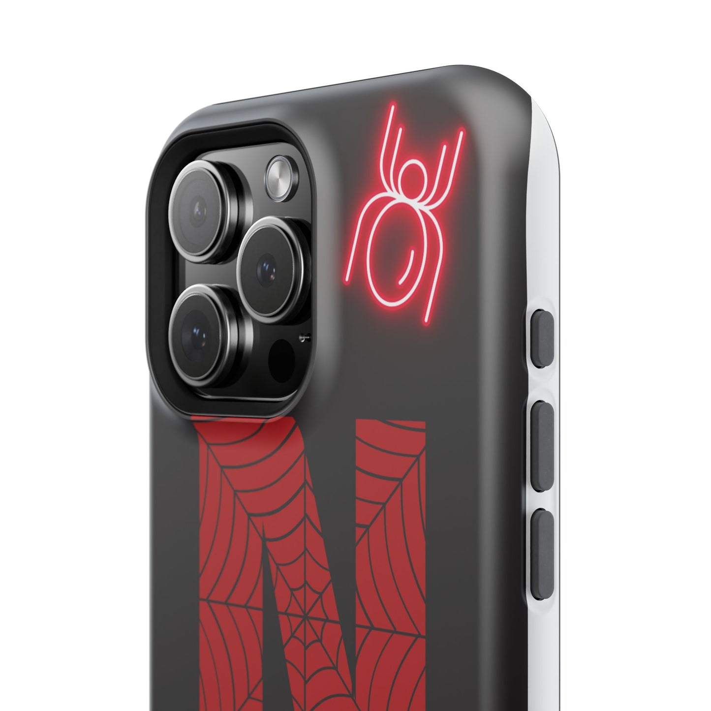 Spider-Design Impact Case for Netflix Lovers, Phone Cover, Gift for Movie Buffs, Halloween Accessory, Unique Phone Protector