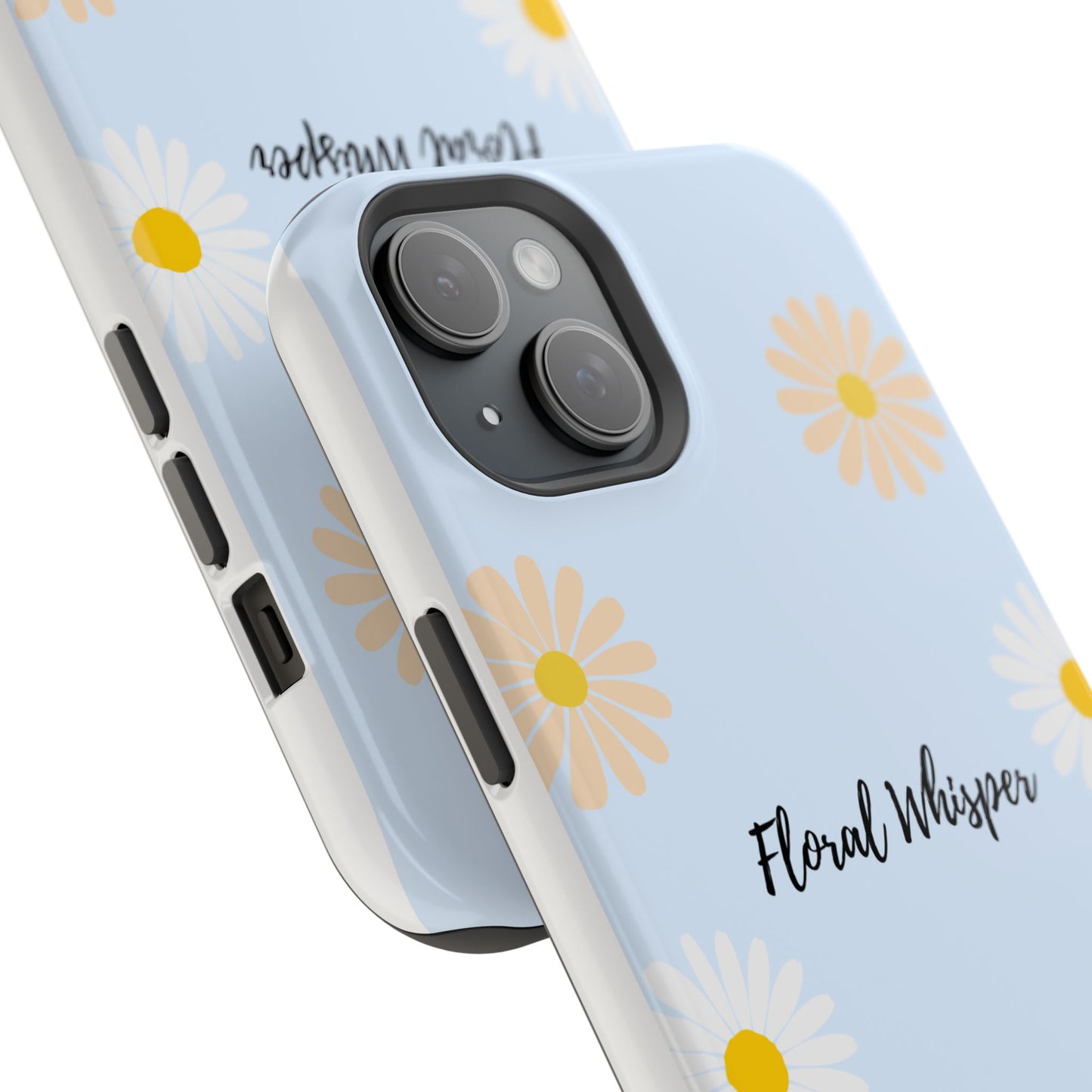 Floral Whisper Impact-Resistant Phone Case | Cute Floral Design, Summer Gift, Durable Phone Accessory, Nature Lover's Case, Protective Cover