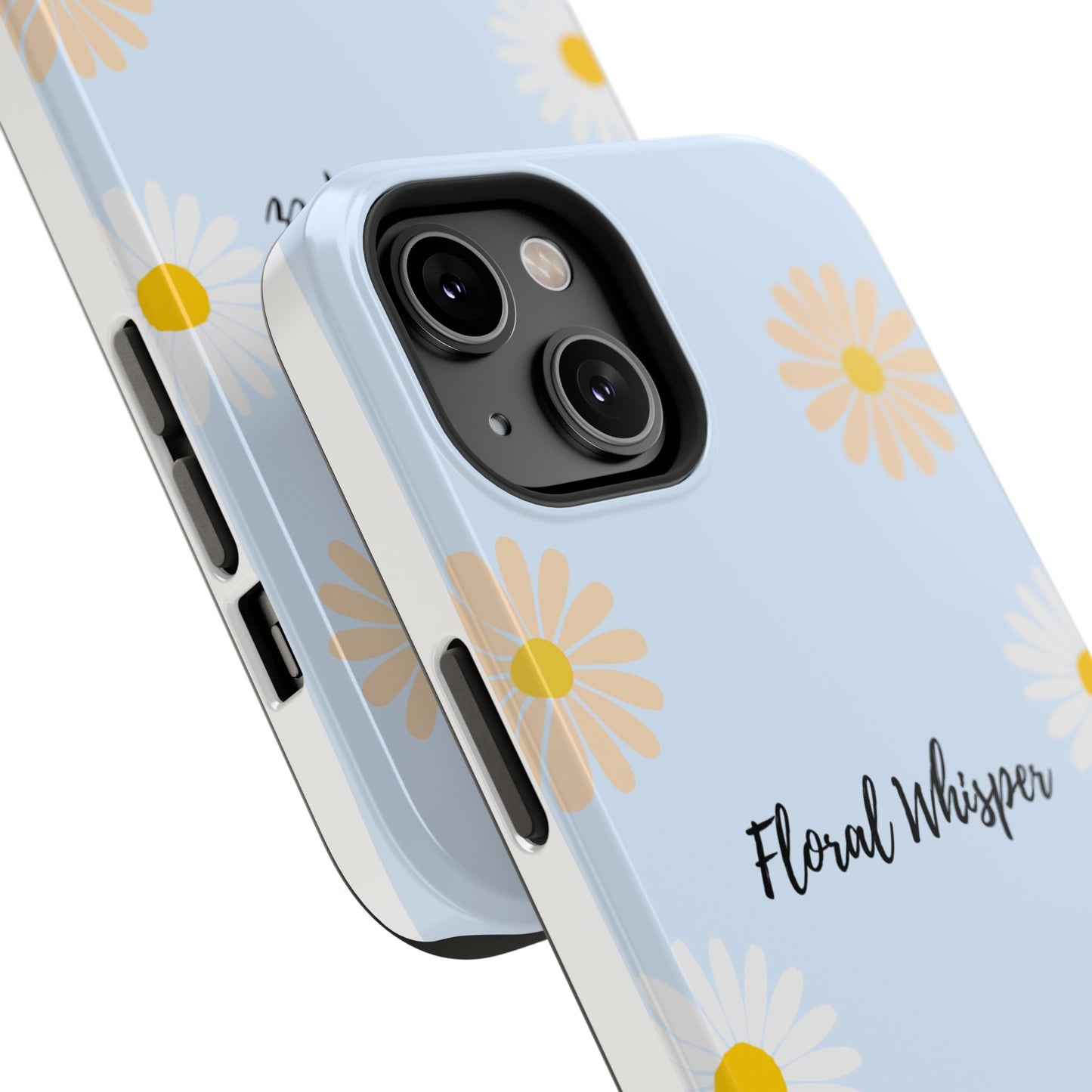Floral Whisper Impact-Resistant Phone Case | Cute Floral Design, Summer Gift, Durable Phone Accessory, Nature Lover's Case, Protective Cover