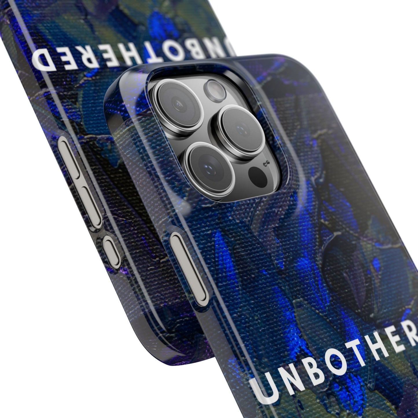 Unbothered Slim Phone Case - Stylish Accessory for Trendsetters, Gift for Minimalists, Phone Protector