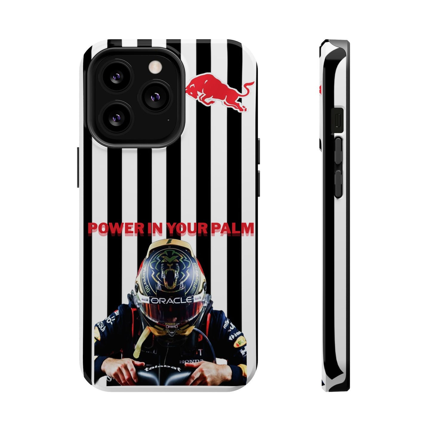 Sleek Magnetic Phone Case, Race Car Enthusiast Gift, Customizable Tough Protector, Unique Racing Design, Power in Your Palm