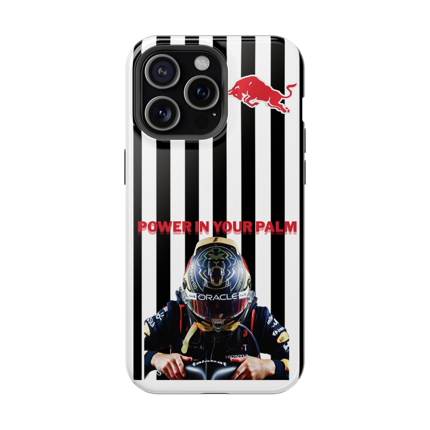 Sleek Magnetic Phone Case, Race Car Enthusiast Gift, Customizable Tough Protector, Unique Racing Design, Power in Your Palm