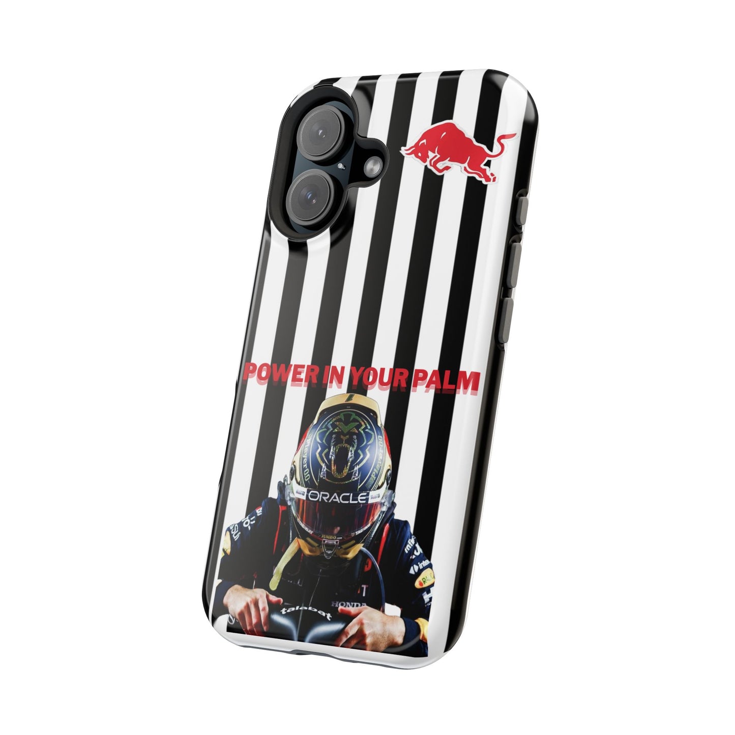 Sleek Magnetic Phone Case, Race Car Enthusiast Gift, Customizable Tough Protector, Unique Racing Design, Power in Your Palm