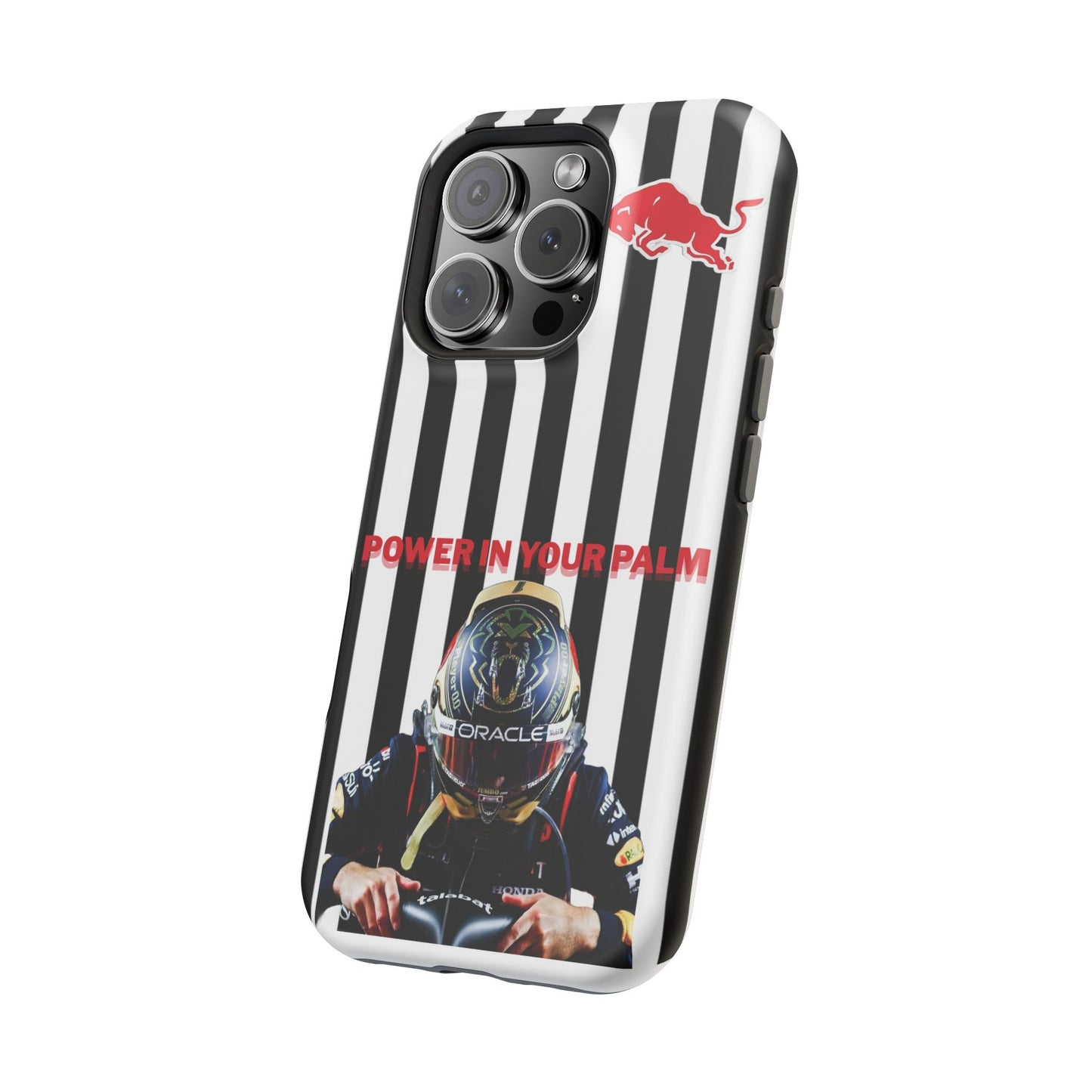 Sleek Magnetic Phone Case, Race Car Enthusiast Gift, Customizable Tough Protector, Unique Racing Design, Power in Your Palm