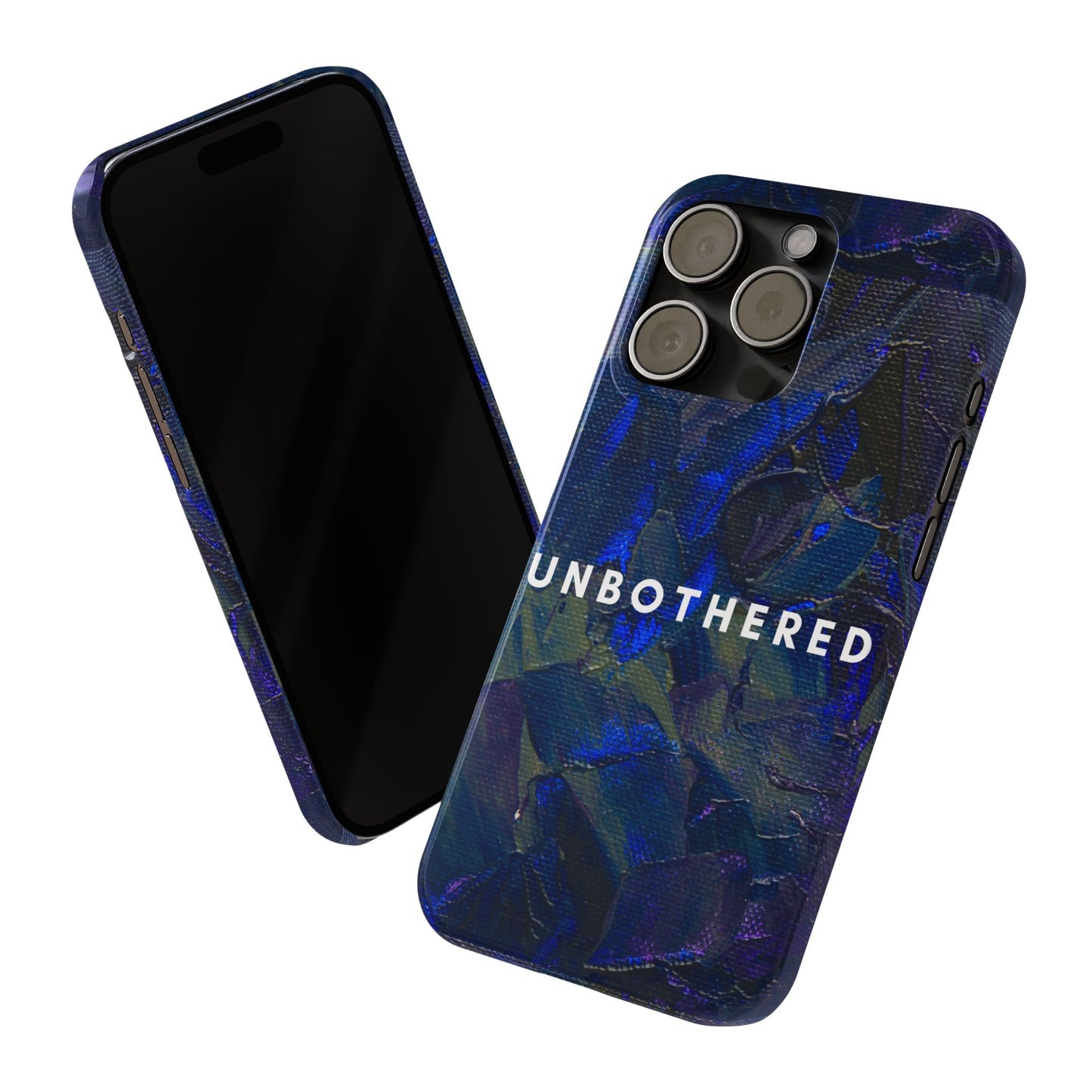 Unbothered Slim Phone Case - Stylish Accessory for Trendsetters, Gift for Minimalists, Phone Protector