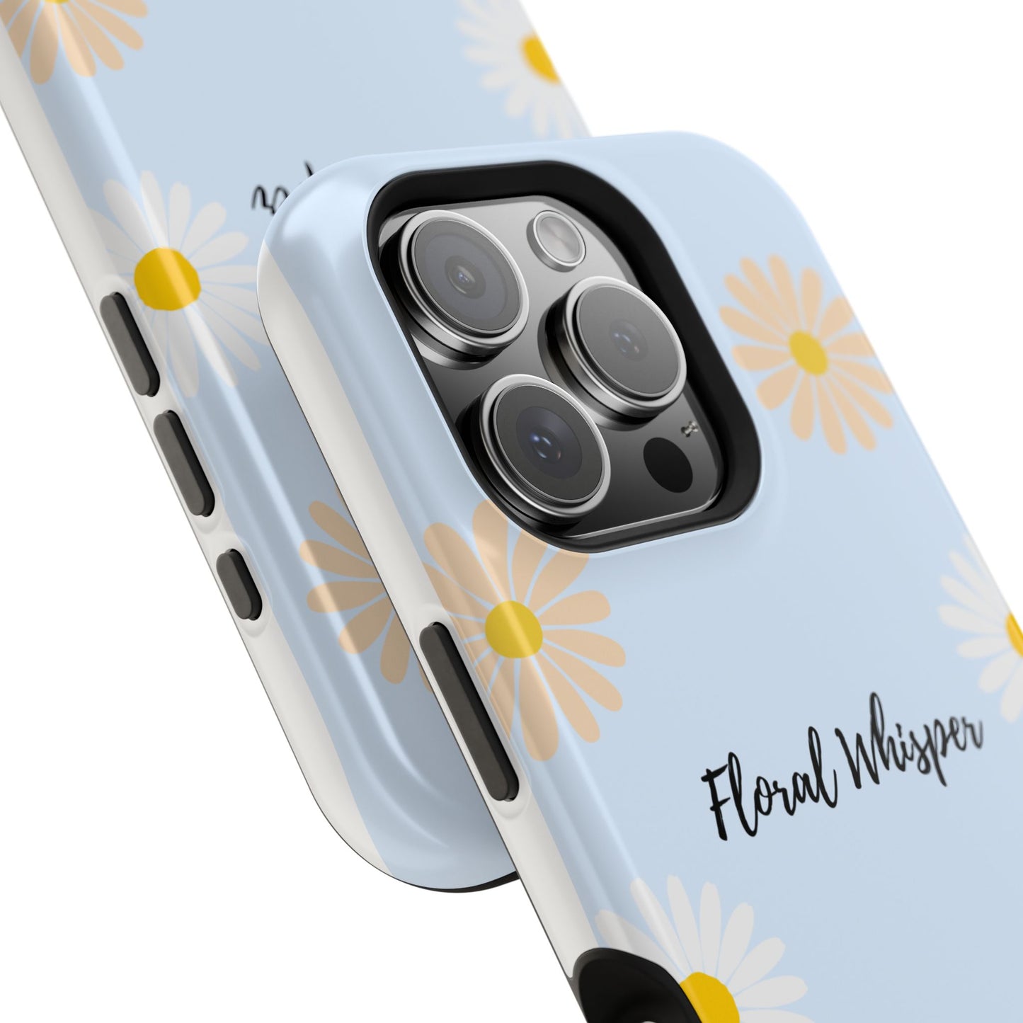 Floral Whisper Impact-Resistant Phone Case | Cute Floral Design, Summer Gift, Durable Phone Accessory, Nature Lover's Case, Protective Cover