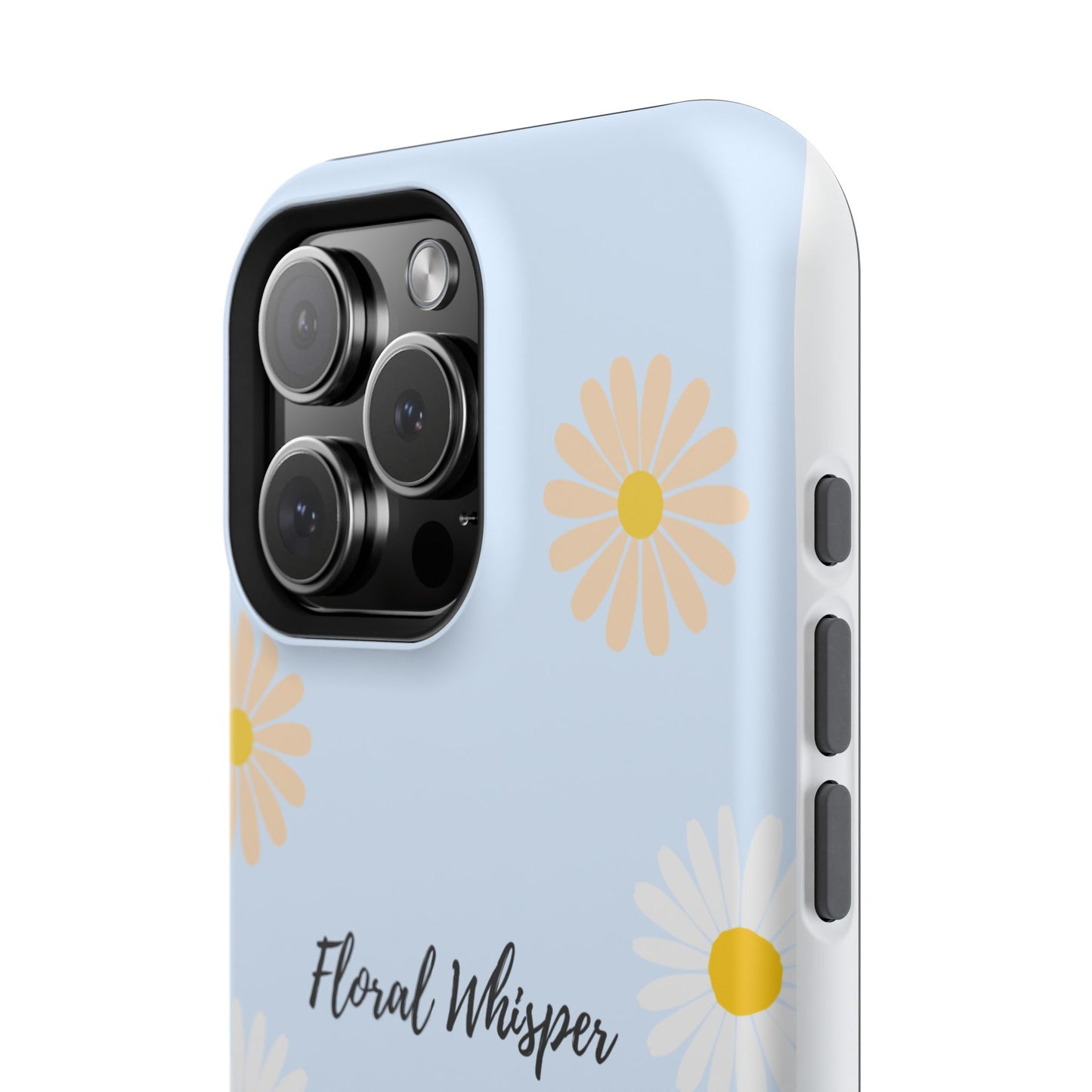 Floral Whisper Impact-Resistant Phone Case | Cute Floral Design, Summer Gift, Durable Phone Accessory, Nature Lover's Case, Protective Cover