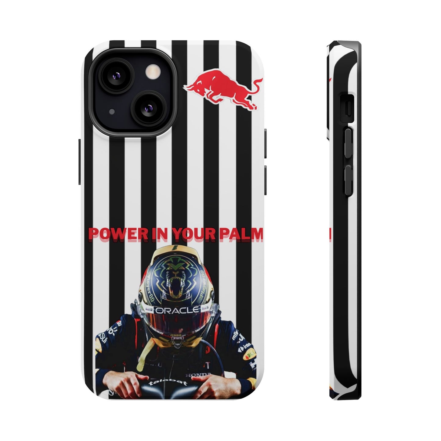 Sleek Magnetic Phone Case, Race Car Enthusiast Gift, Customizable Tough Protector, Unique Racing Design, Power in Your Palm