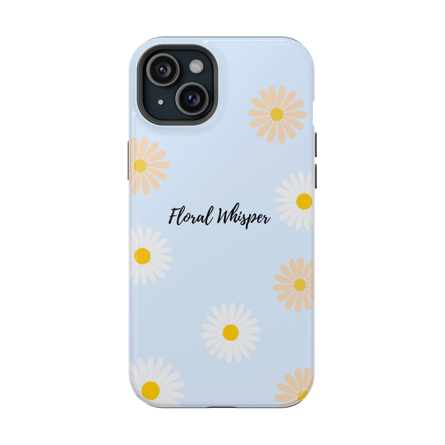 Floral Whisper Impact-Resistant Phone Case | Cute Floral Design, Summer Gift, Durable Phone Accessory, Nature Lover's Case, Protective Cover