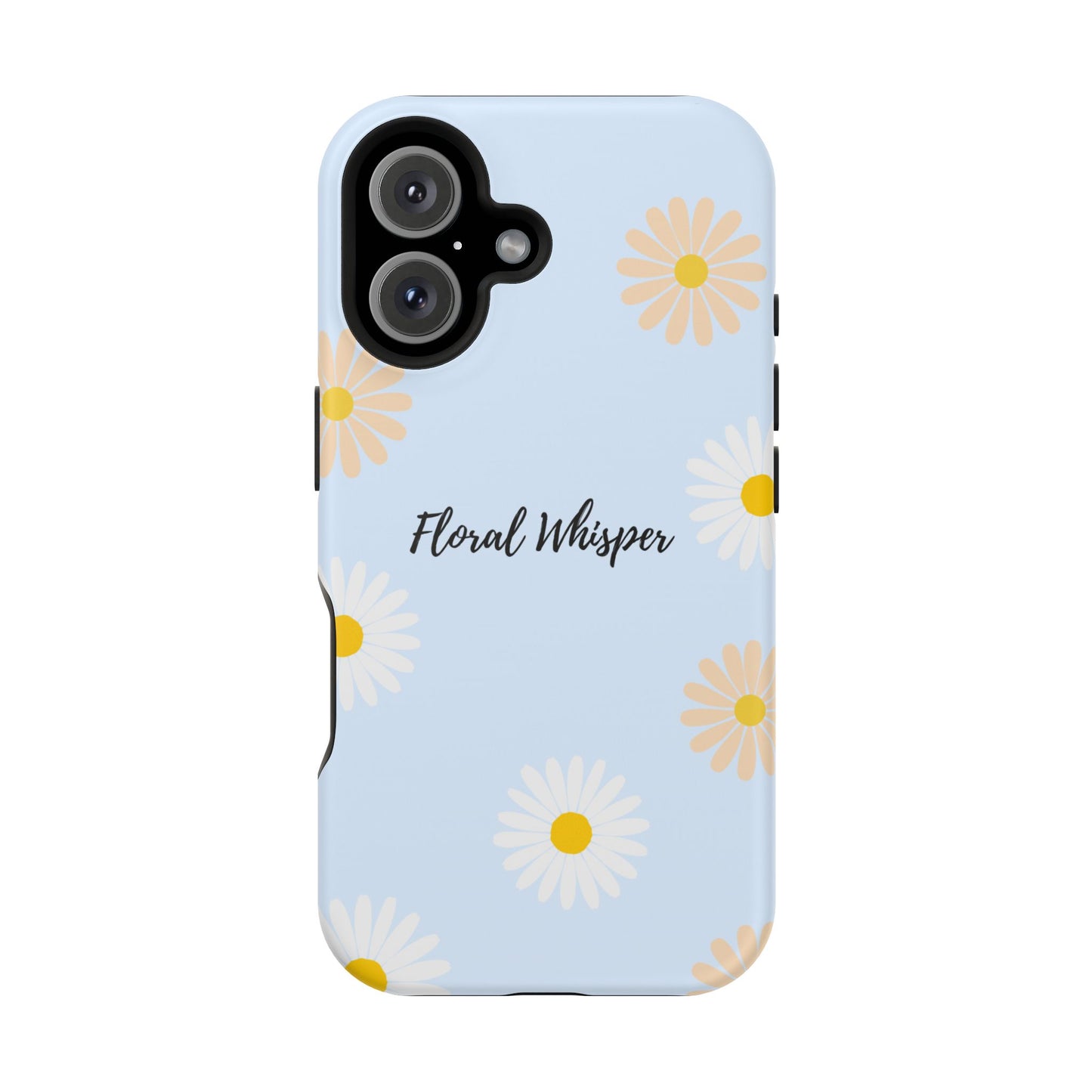 Floral Whisper Impact-Resistant Phone Case | Cute Floral Design, Summer Gift, Durable Phone Accessory, Nature Lover's Case, Protective Cover