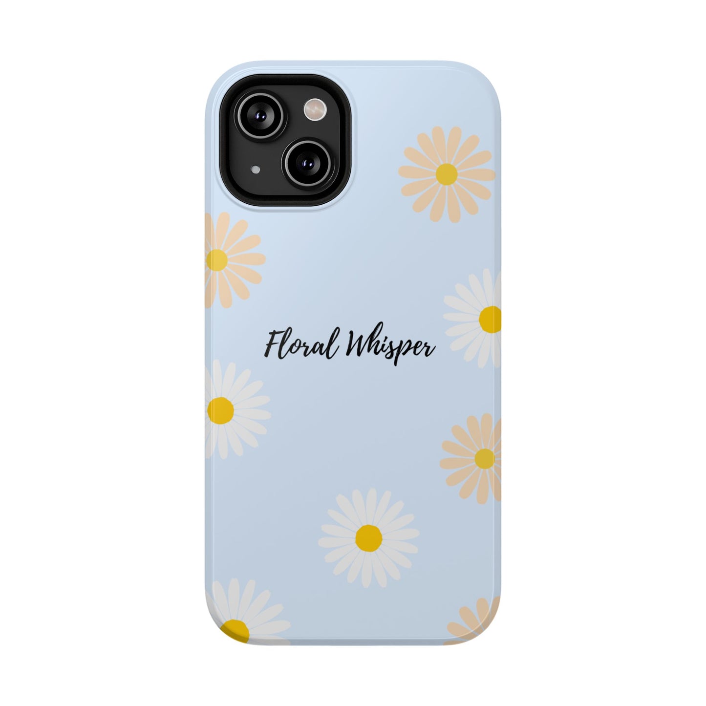 Floral Whisper Impact-Resistant Phone Case | Cute Floral Design, Summer Gift, Durable Phone Accessory, Nature Lover's Case, Protective Cover