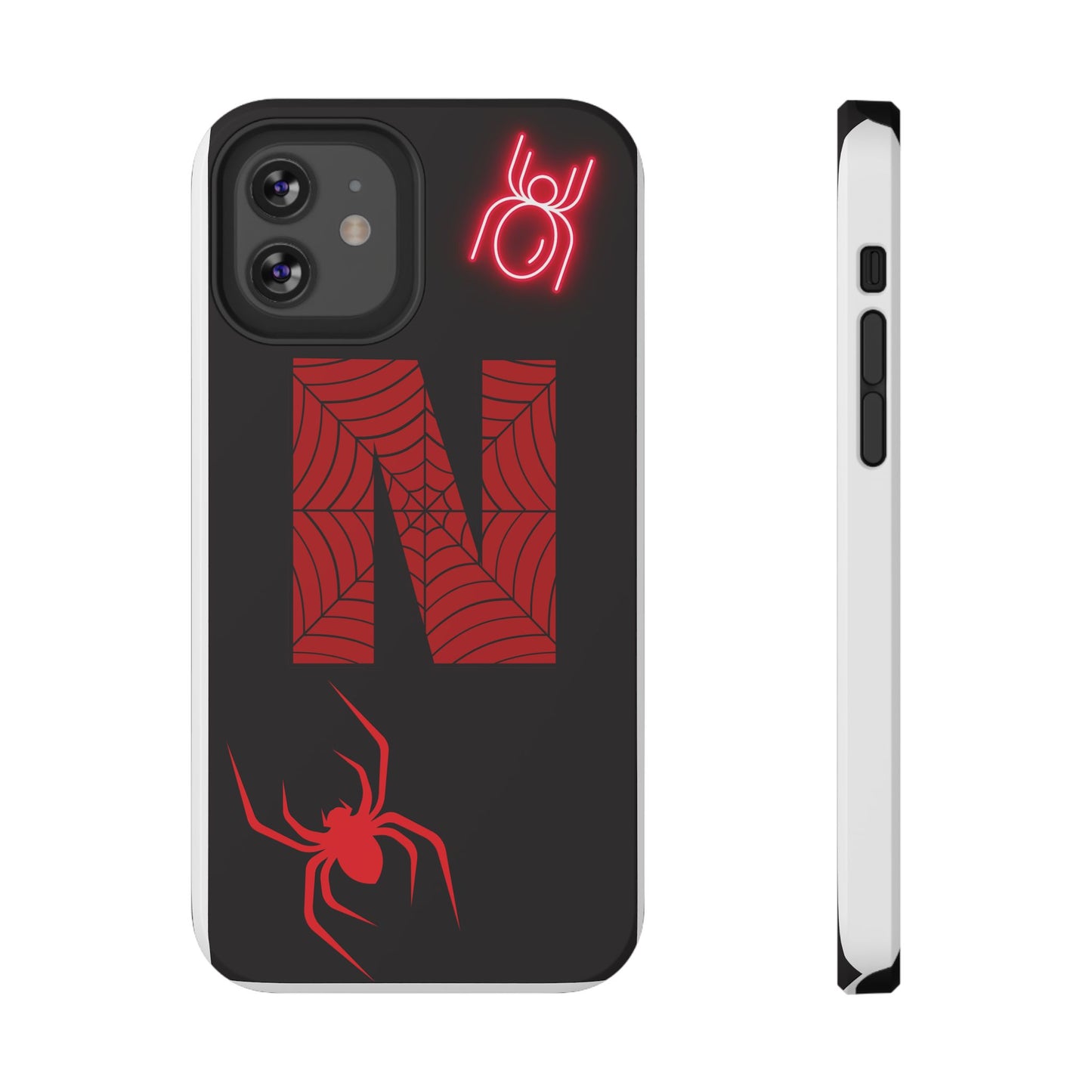 Spider-Design Impact Case for Netflix Lovers, Phone Cover, Gift for Movie Buffs, Halloween Accessory, Unique Phone Protector