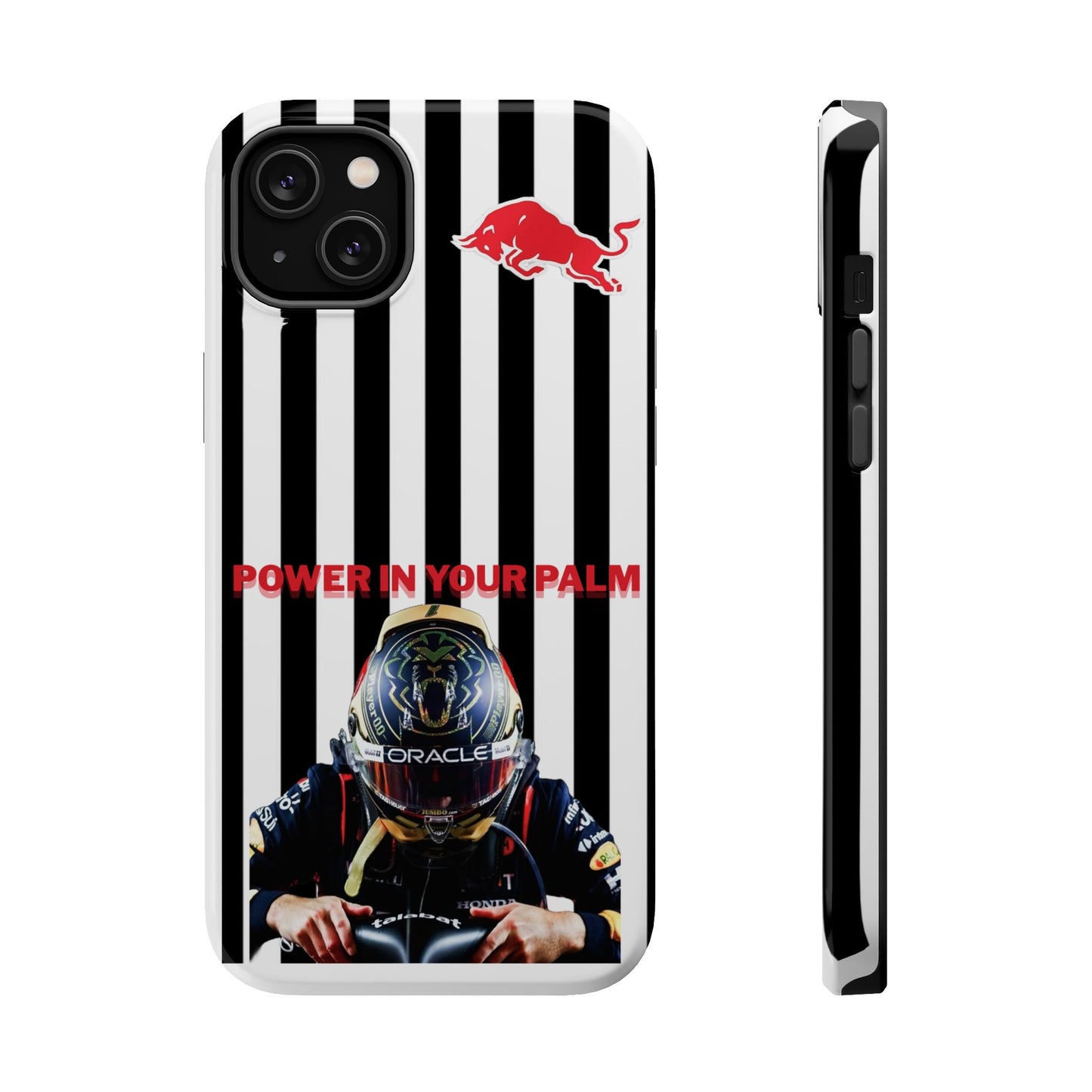 Sleek Magnetic Phone Case, Race Car Enthusiast Gift, Customizable Tough Protector, Unique Racing Design, Power in Your Palm