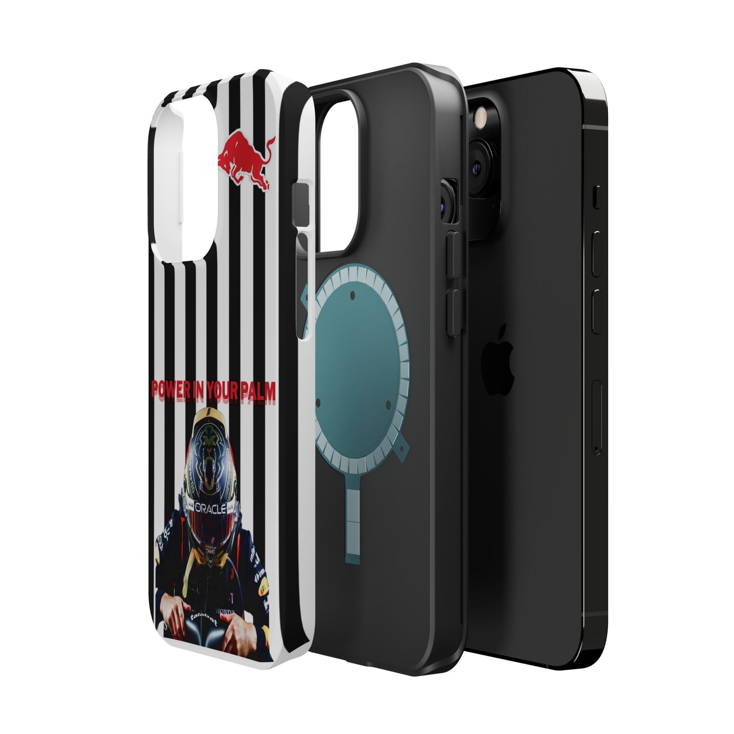 Sleek Magnetic Phone Case, Race Car Enthusiast Gift, Customizable Tough Protector, Unique Racing Design, Power in Your Palm