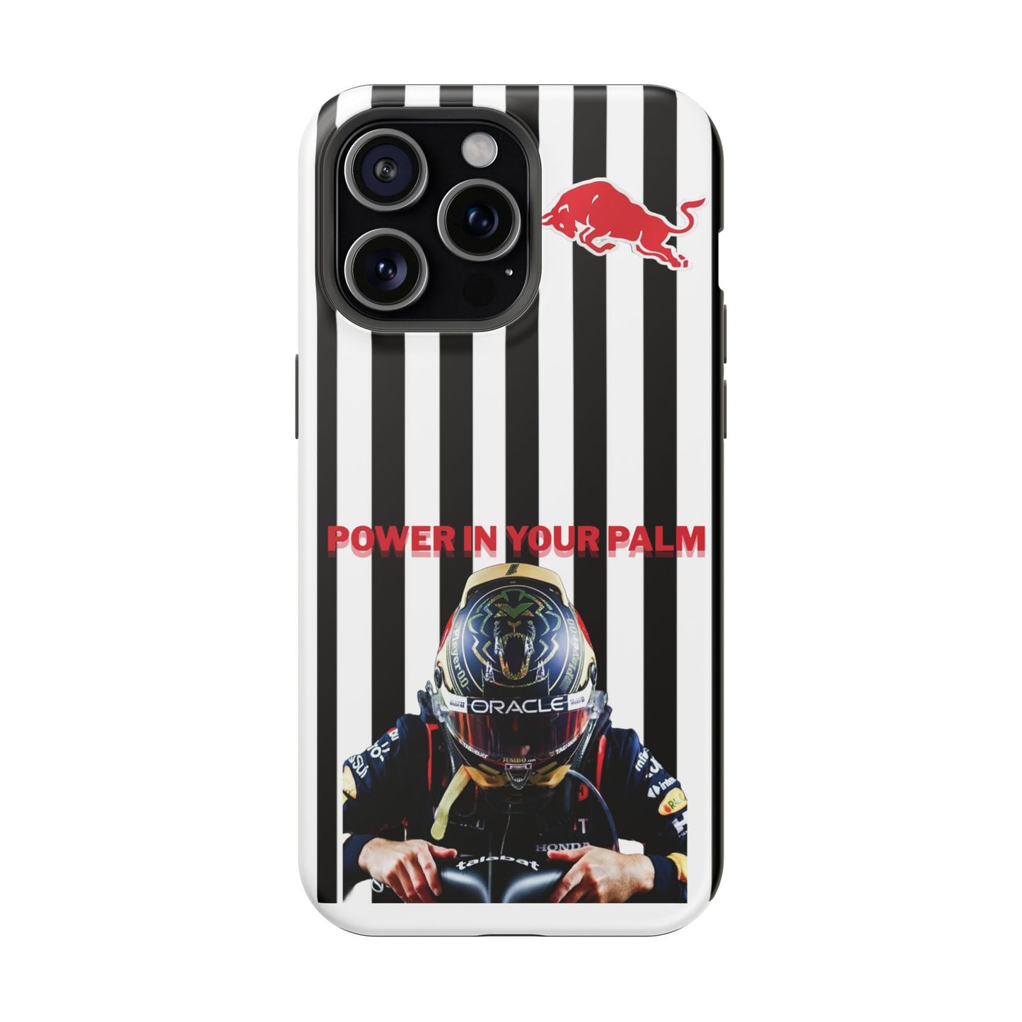 Sleek Magnetic Phone Case, Race Car Enthusiast Gift, Customizable Tough Protector, Unique Racing Design, Power in Your Palm