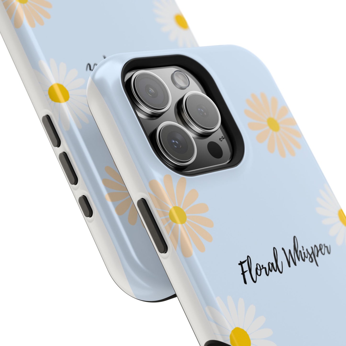 Floral Whisper Impact-Resistant Phone Case | Cute Floral Design, Summer Gift, Durable Phone Accessory, Nature Lover's Case, Protective Cover