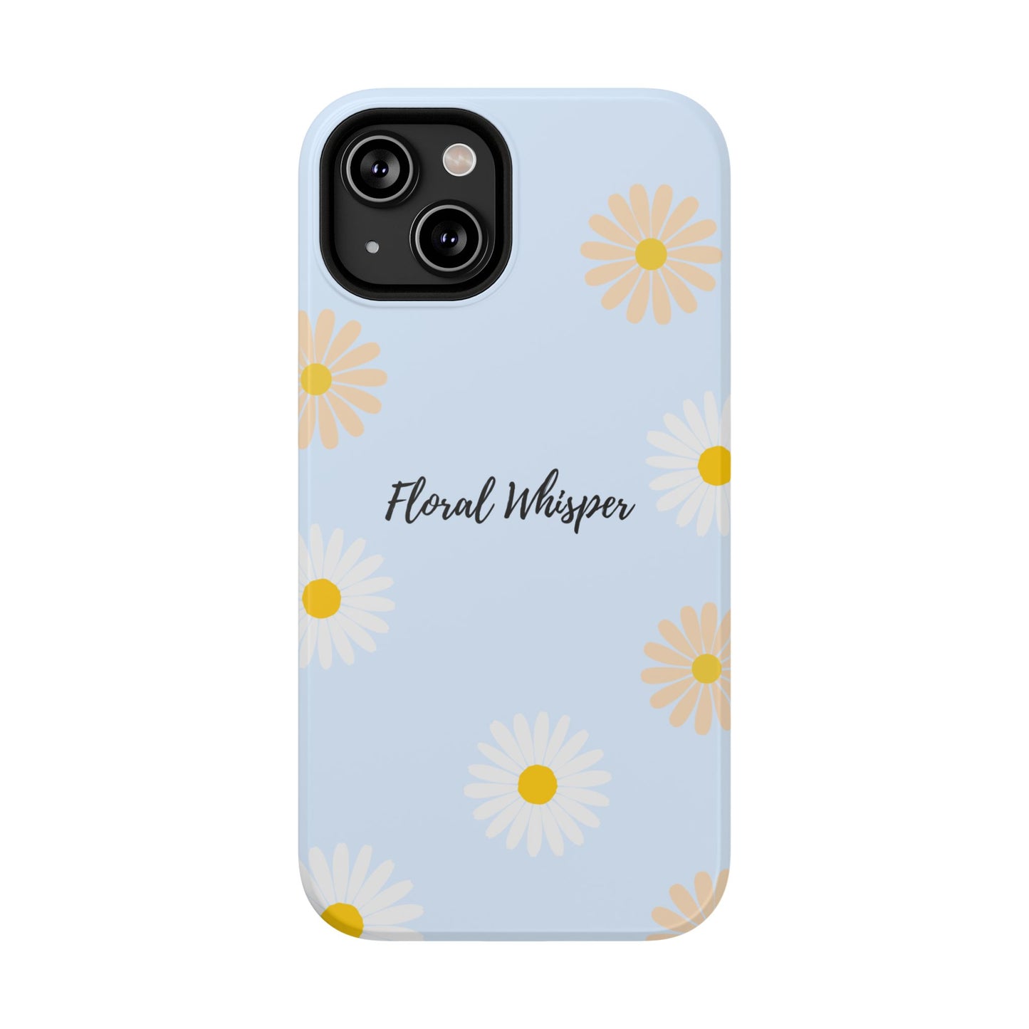Floral Whisper Impact-Resistant Phone Case | Cute Floral Design, Summer Gift, Durable Phone Accessory, Nature Lover's Case, Protective Cover