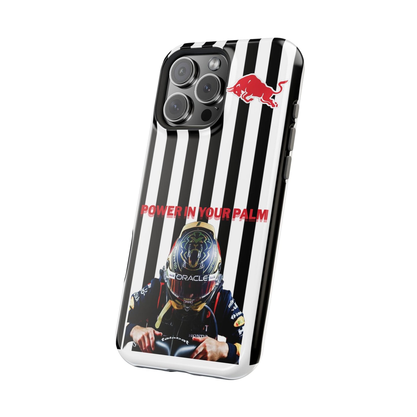 Sleek Magnetic Phone Case, Race Car Enthusiast Gift, Customizable Tough Protector, Unique Racing Design, Power in Your Palm