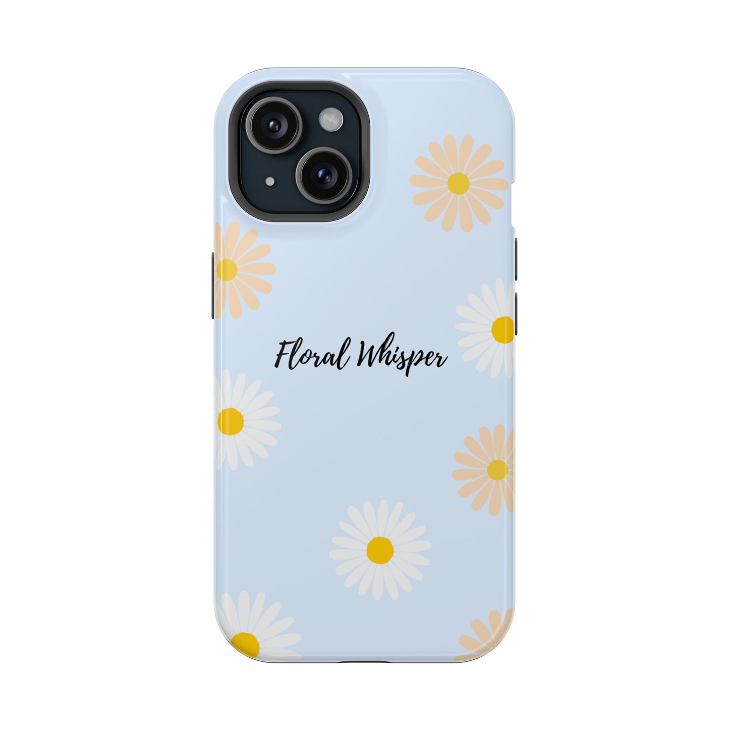 Floral Whisper Impact-Resistant Phone Case | Cute Floral Design, Summer Gift, Durable Phone Accessory, Nature Lover's Case, Protective Cover
