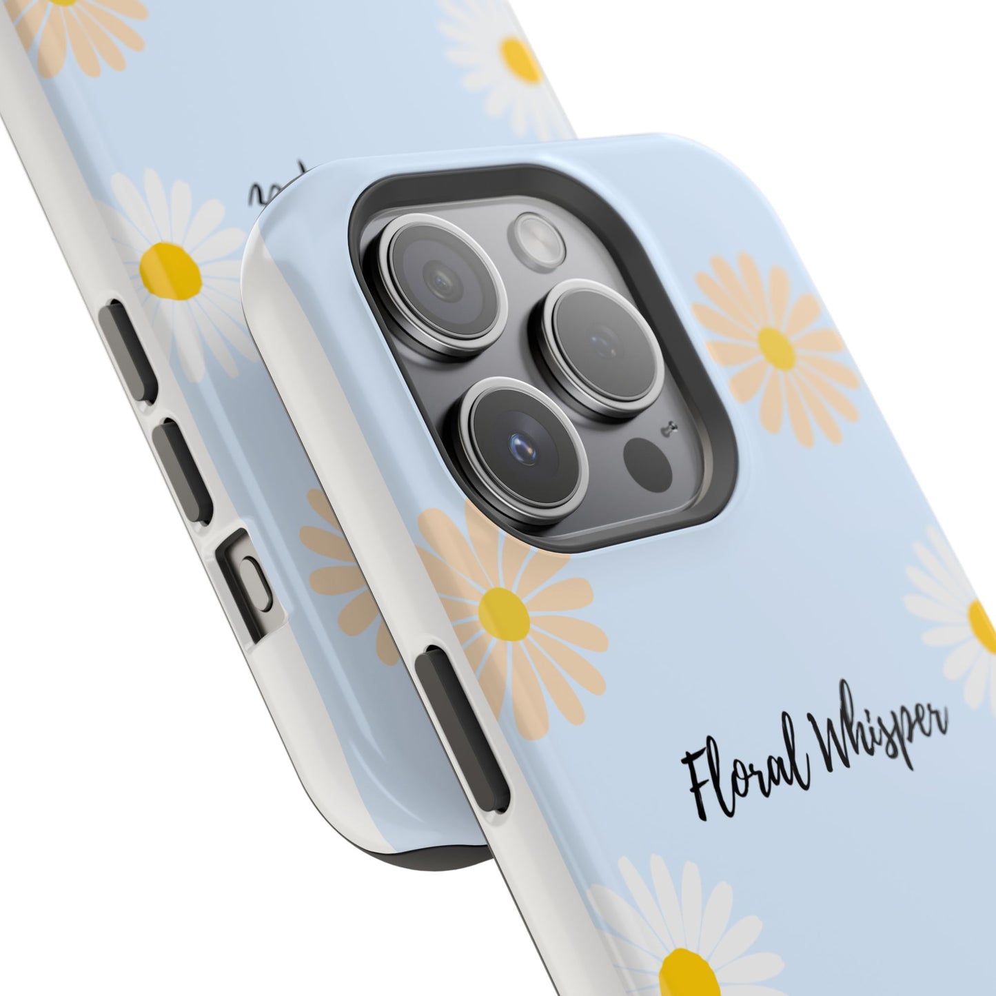 Floral Whisper Impact-Resistant Phone Case | Cute Floral Design, Summer Gift, Durable Phone Accessory, Nature Lover's Case, Protective Cover