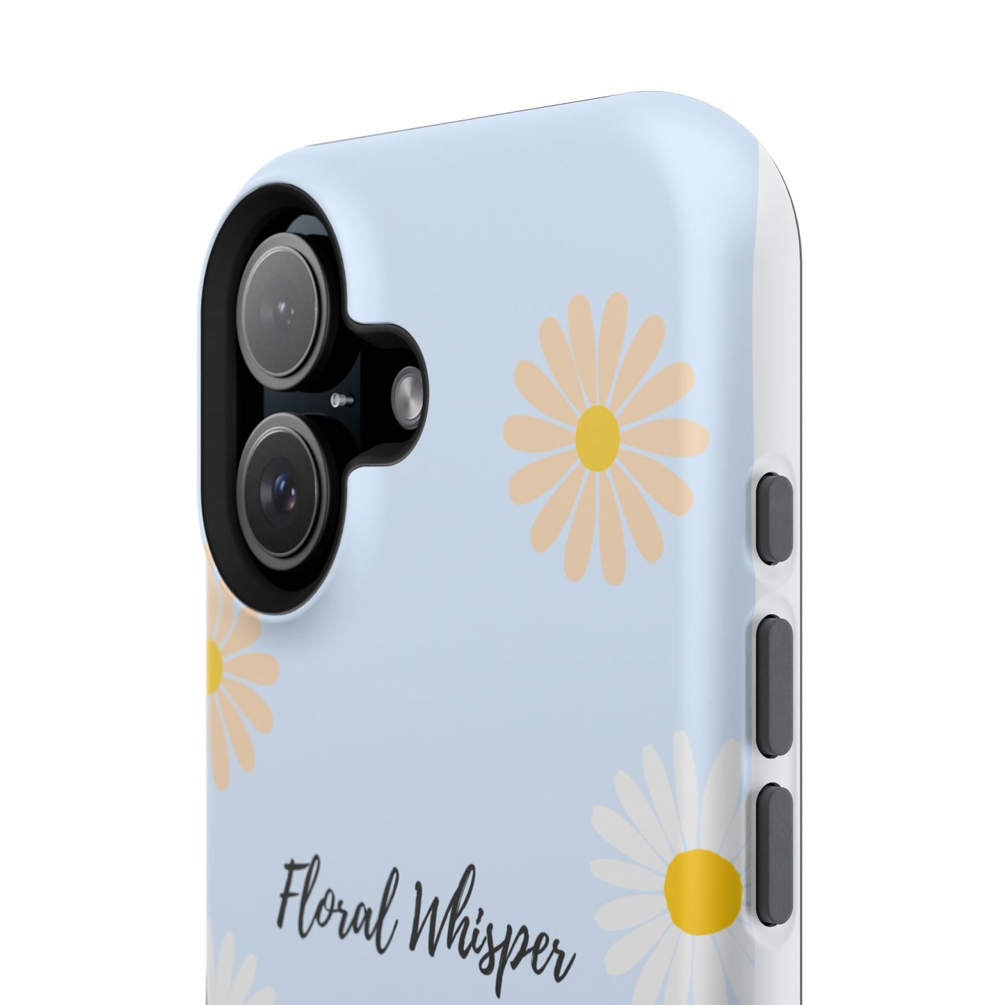 Floral Whisper Impact-Resistant Phone Case | Cute Floral Design, Summer Gift, Durable Phone Accessory, Nature Lover's Case, Protective Cover
