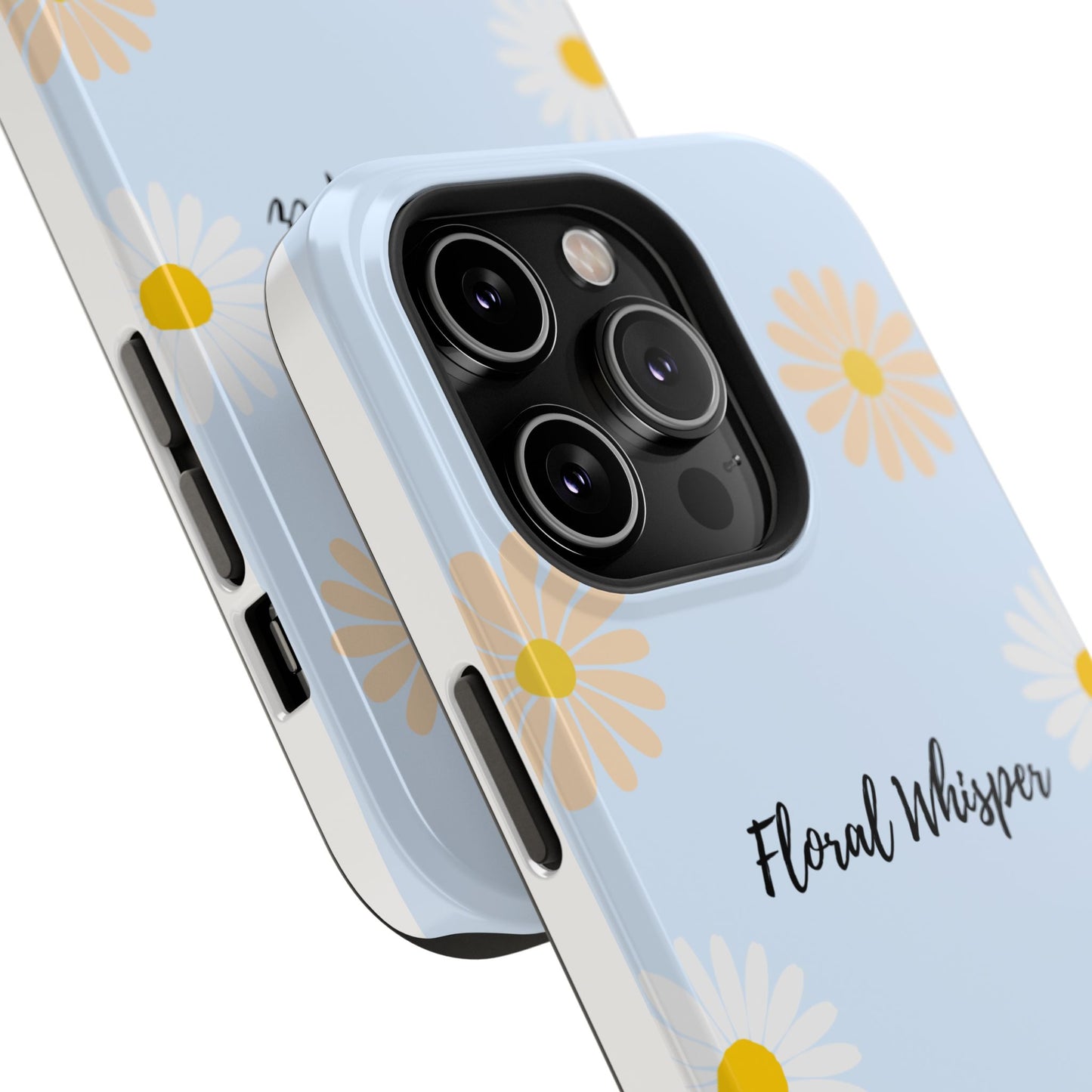 Floral Whisper Impact-Resistant Phone Case | Cute Floral Design, Summer Gift, Durable Phone Accessory, Nature Lover's Case, Protective Cover