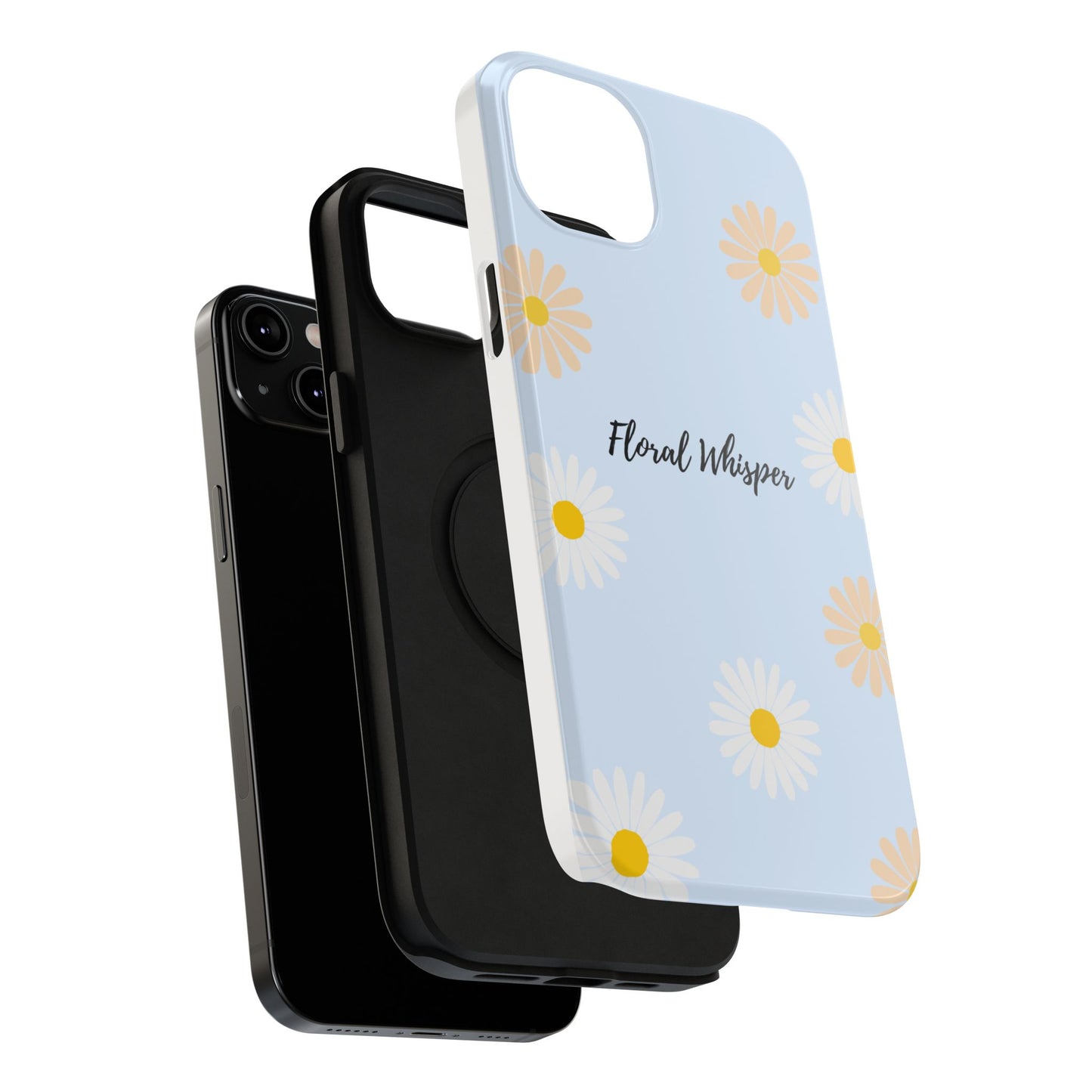 Floral Whisper Impact-Resistant Phone Case | Cute Floral Design, Summer Gift, Durable Phone Accessory, Nature Lover's Case, Protective Cover