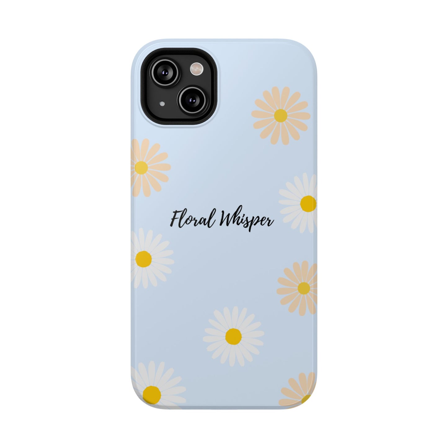 Floral Whisper Impact-Resistant Phone Case | Cute Floral Design, Summer Gift, Durable Phone Accessory, Nature Lover's Case, Protective Cover