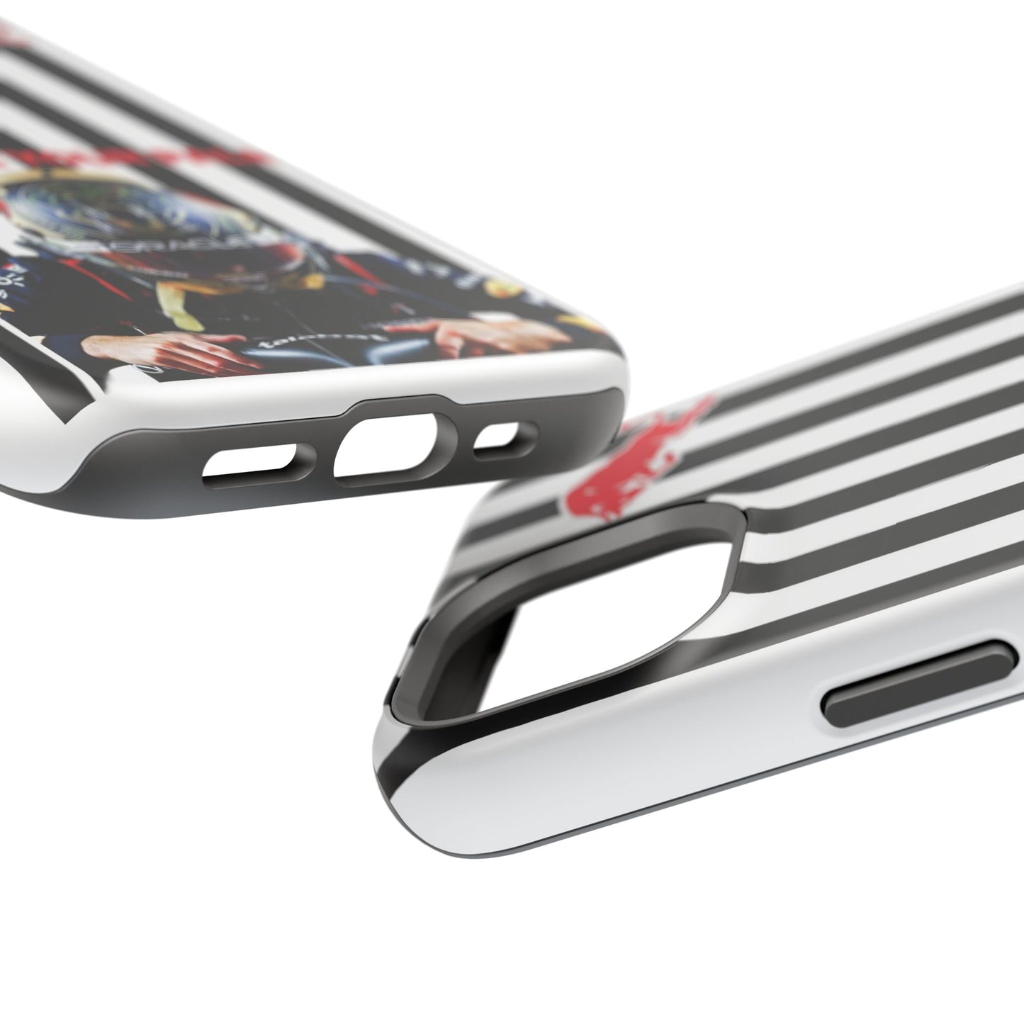 Sleek Magnetic Phone Case, Race Car Enthusiast Gift, Customizable Tough Protector, Unique Racing Design, Power in Your Palm