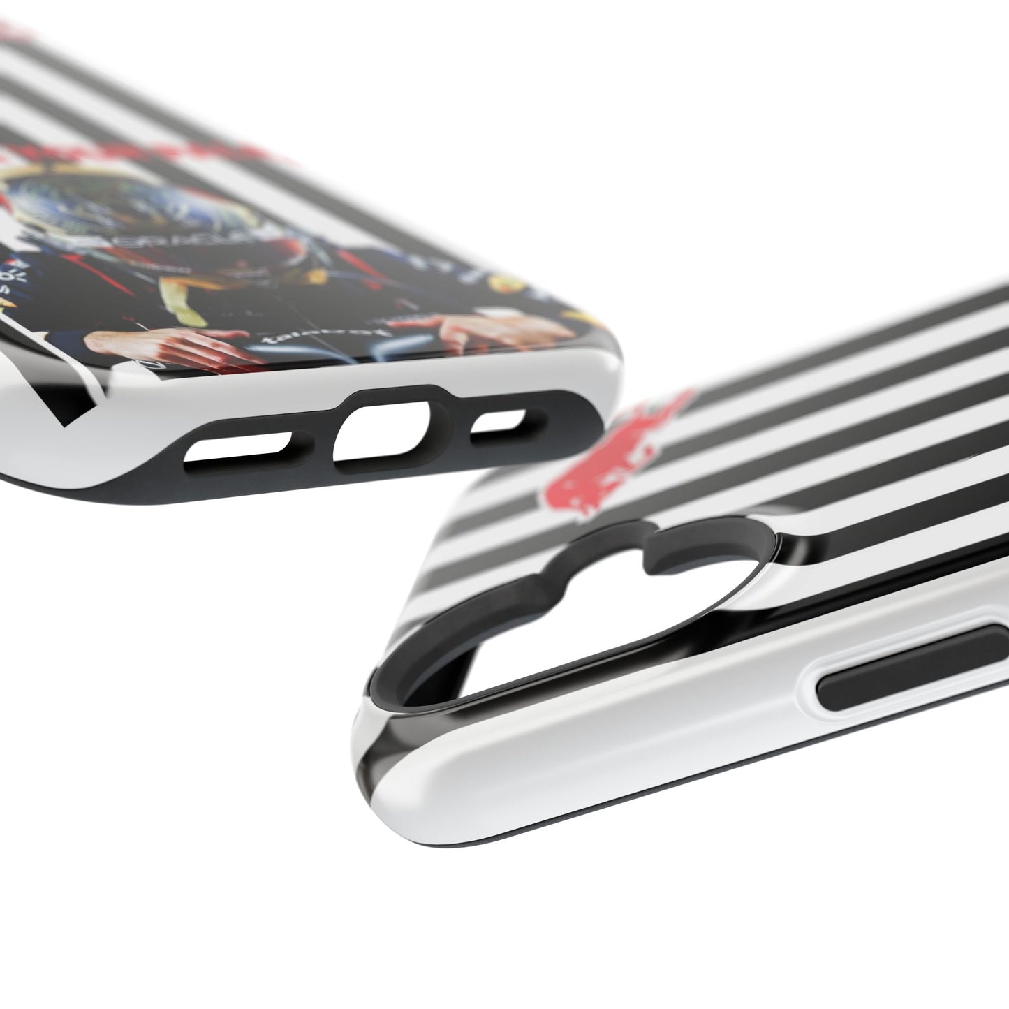 Sleek Magnetic Phone Case, Race Car Enthusiast Gift, Customizable Tough Protector, Unique Racing Design, Power in Your Palm