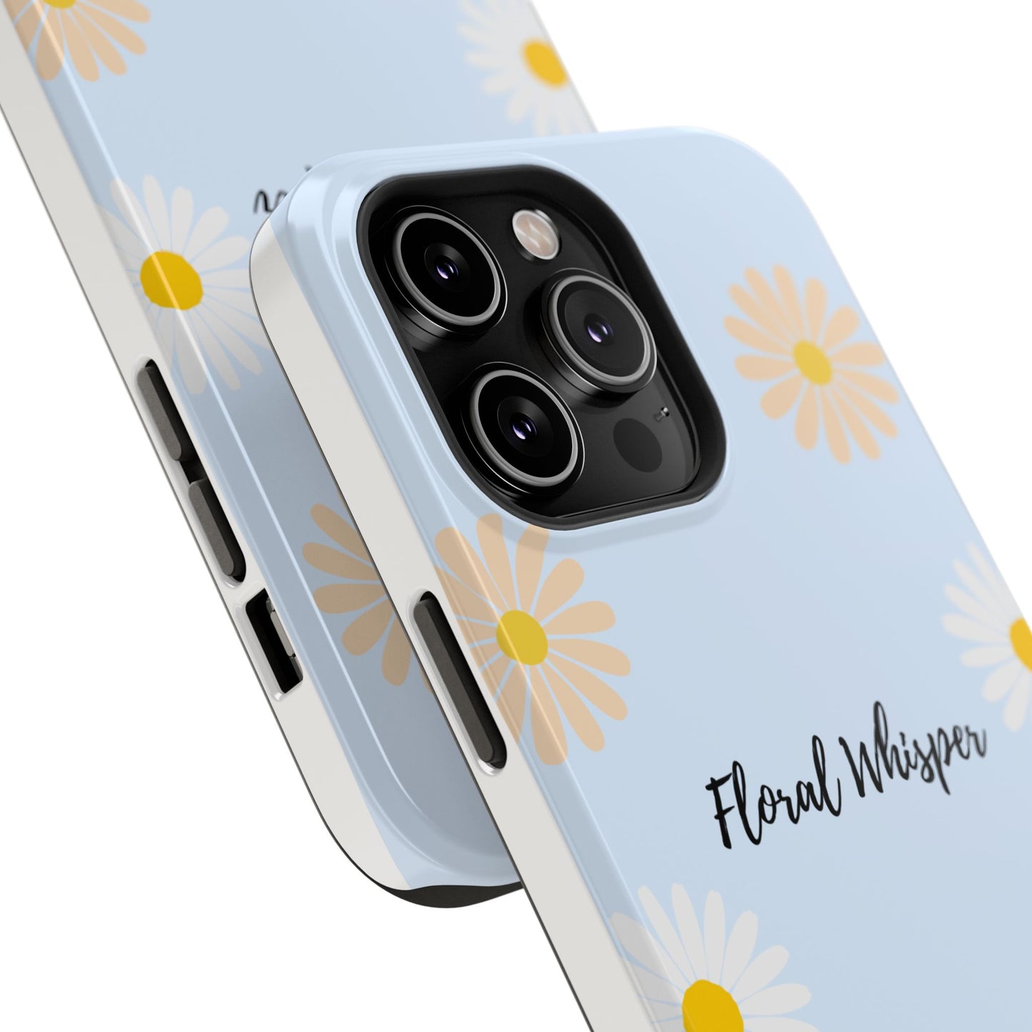 Floral Whisper Impact-Resistant Phone Case | Cute Floral Design, Summer Gift, Durable Phone Accessory, Nature Lover's Case, Protective Cover