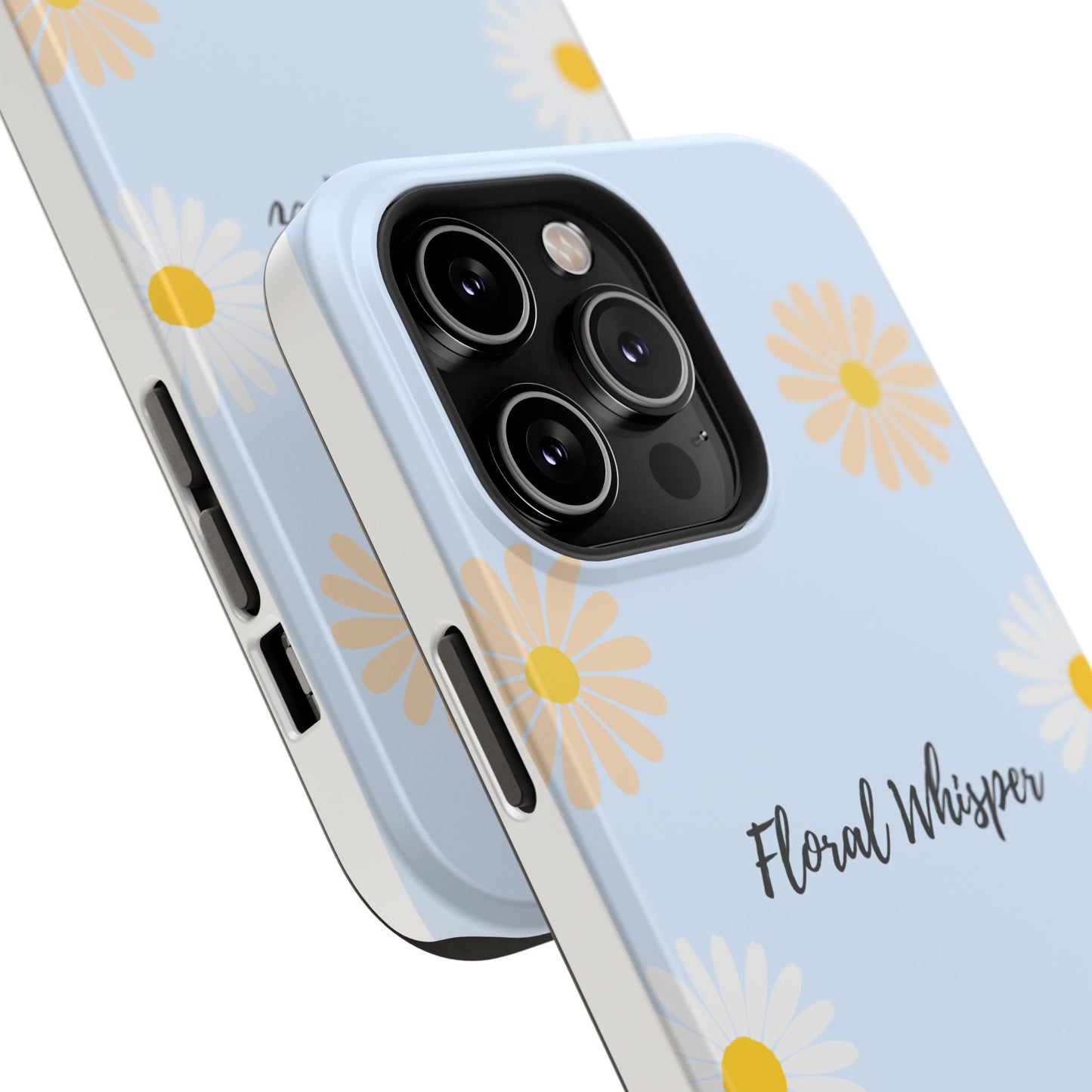 Floral Whisper Impact-Resistant Phone Case | Cute Floral Design, Summer Gift, Durable Phone Accessory, Nature Lover's Case, Protective Cover