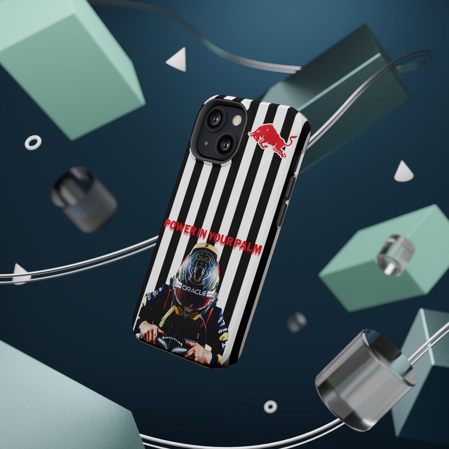 Sleek Magnetic Phone Case, Race Car Enthusiast Gift, Customizable Tough Protector, Unique Racing Design, Power in Your Palm