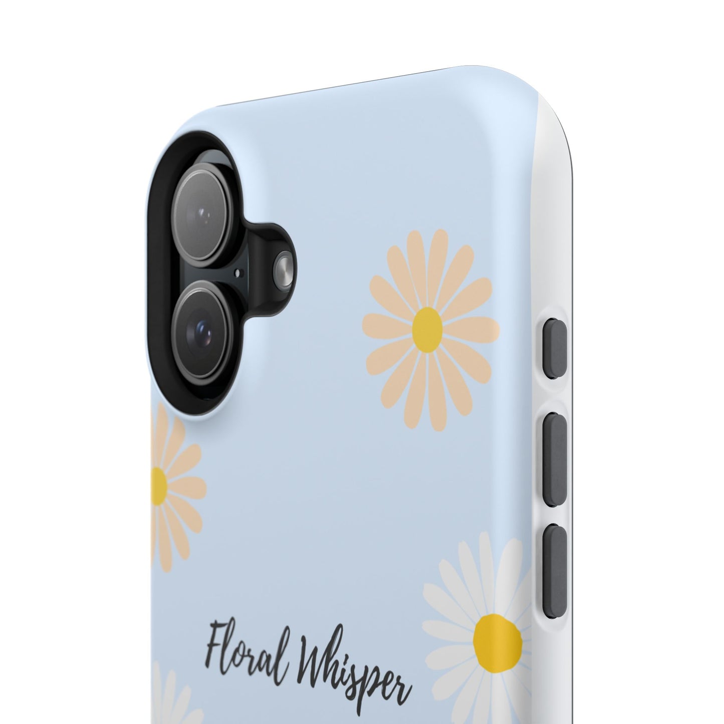 Floral Whisper Impact-Resistant Phone Case | Cute Floral Design, Summer Gift, Durable Phone Accessory, Nature Lover's Case, Protective Cover