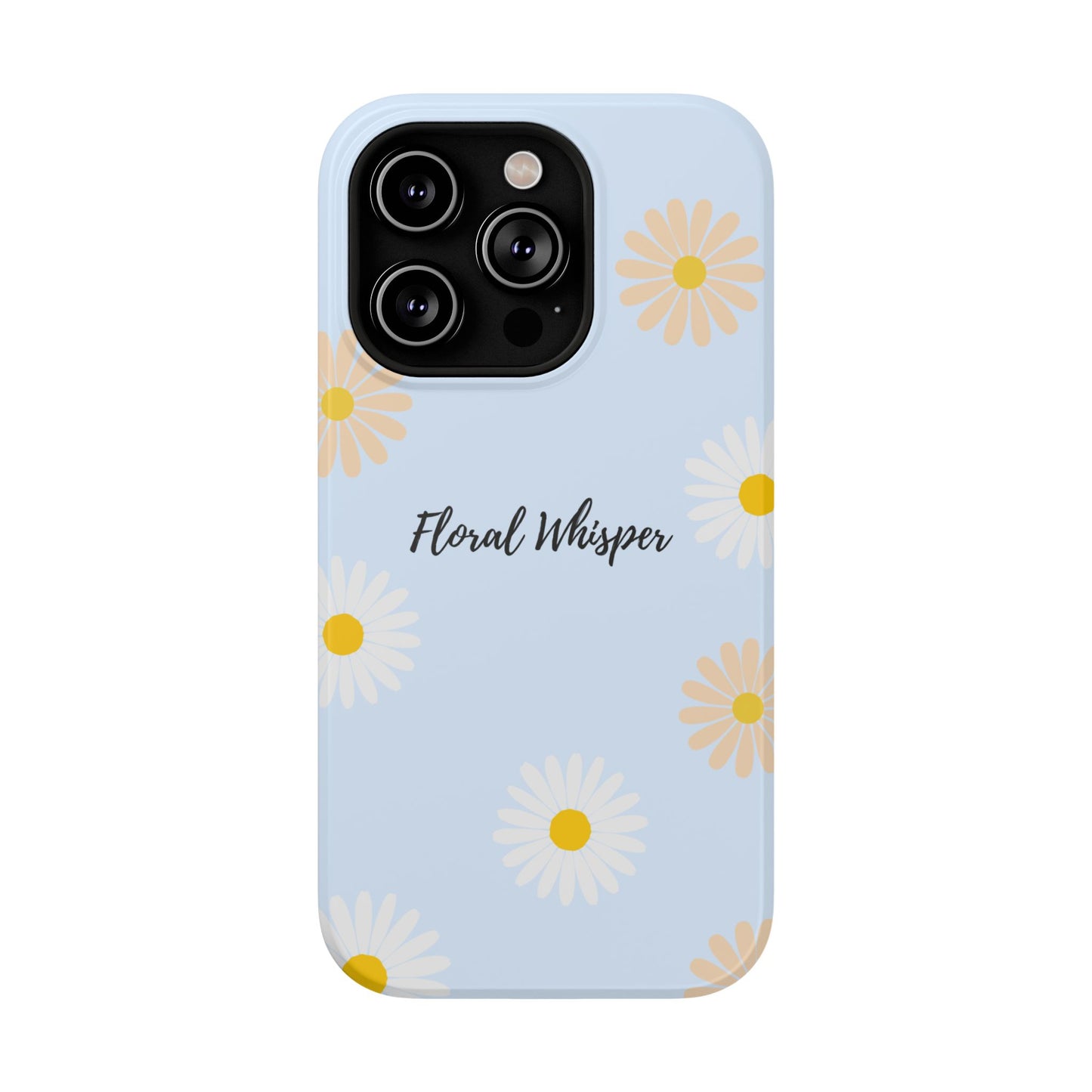 Floral Whisper Impact-Resistant Phone Case | Cute Floral Design, Summer Gift, Durable Phone Accessory, Nature Lover's Case, Protective Cover