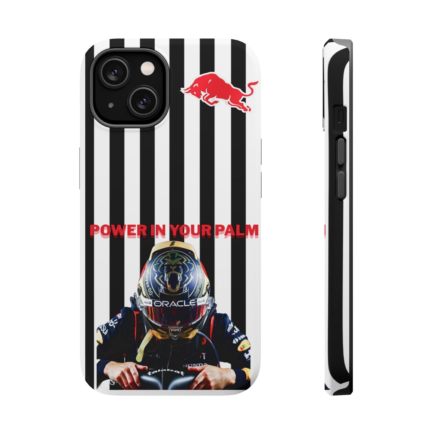 Sleek Magnetic Phone Case, Race Car Enthusiast Gift, Customizable Tough Protector, Unique Racing Design, Power in Your Palm