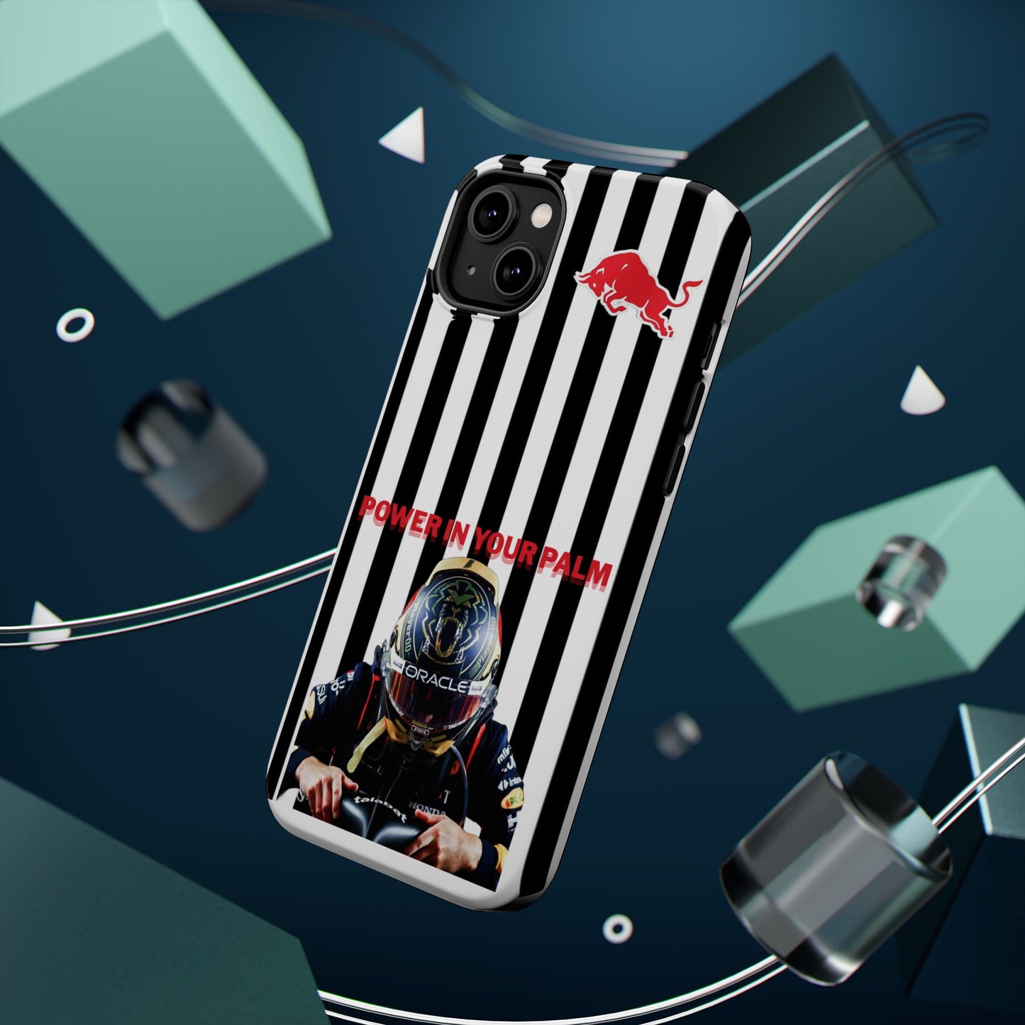 Sleek Magnetic Phone Case, Race Car Enthusiast Gift, Customizable Tough Protector, Unique Racing Design, Power in Your Palm