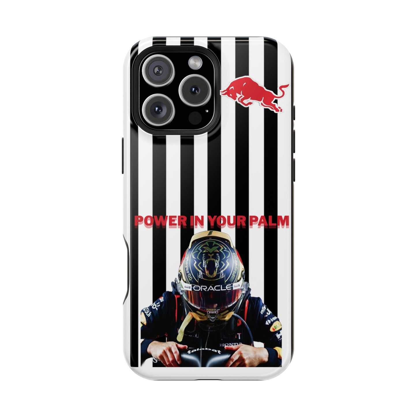 Sleek Magnetic Phone Case, Race Car Enthusiast Gift, Customizable Tough Protector, Unique Racing Design, Power in Your Palm