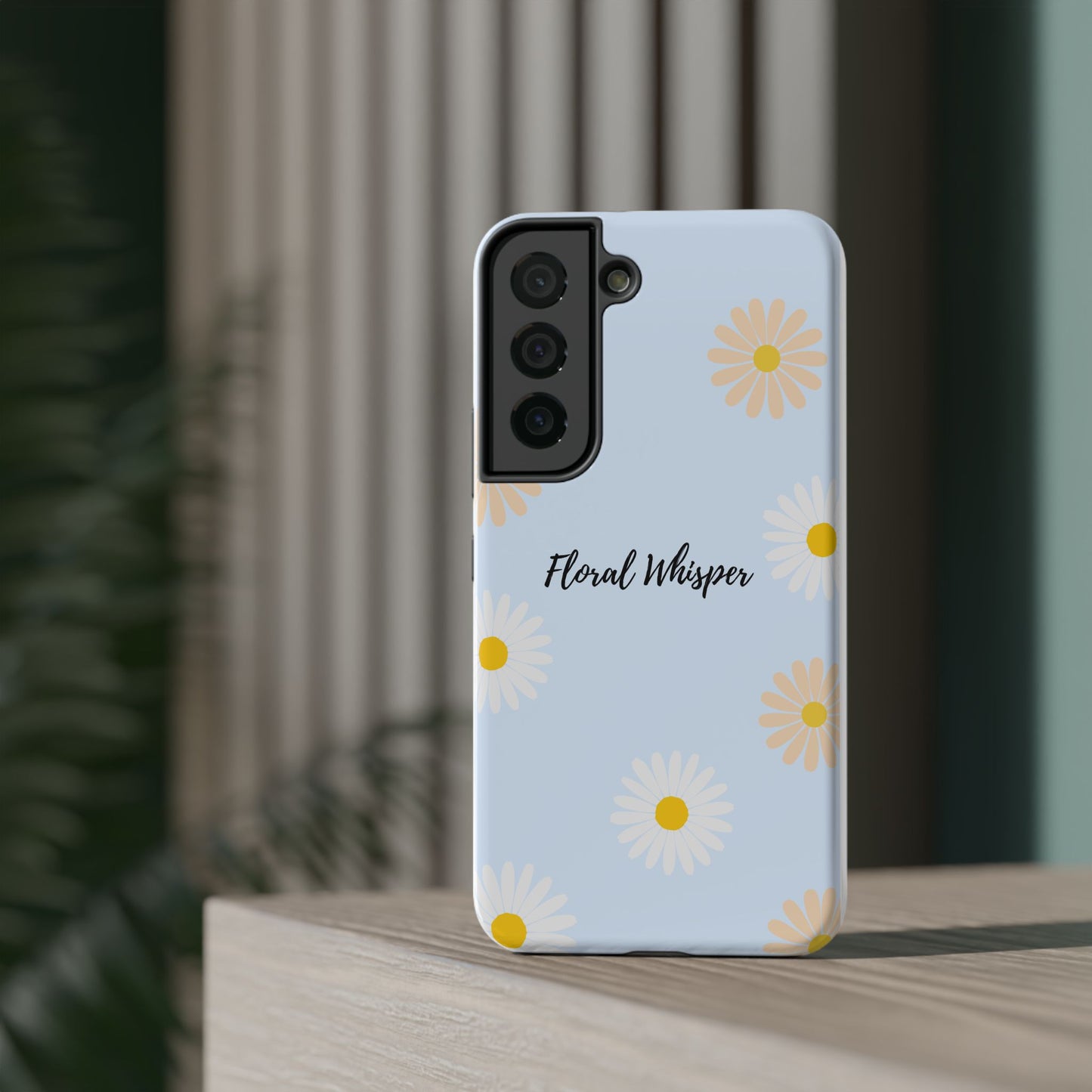 Floral Whisper Impact-Resistant Phone Case | Cute Floral Design, Summer Gift, Durable Phone Accessory, Nature Lover's Case, Protective Cover