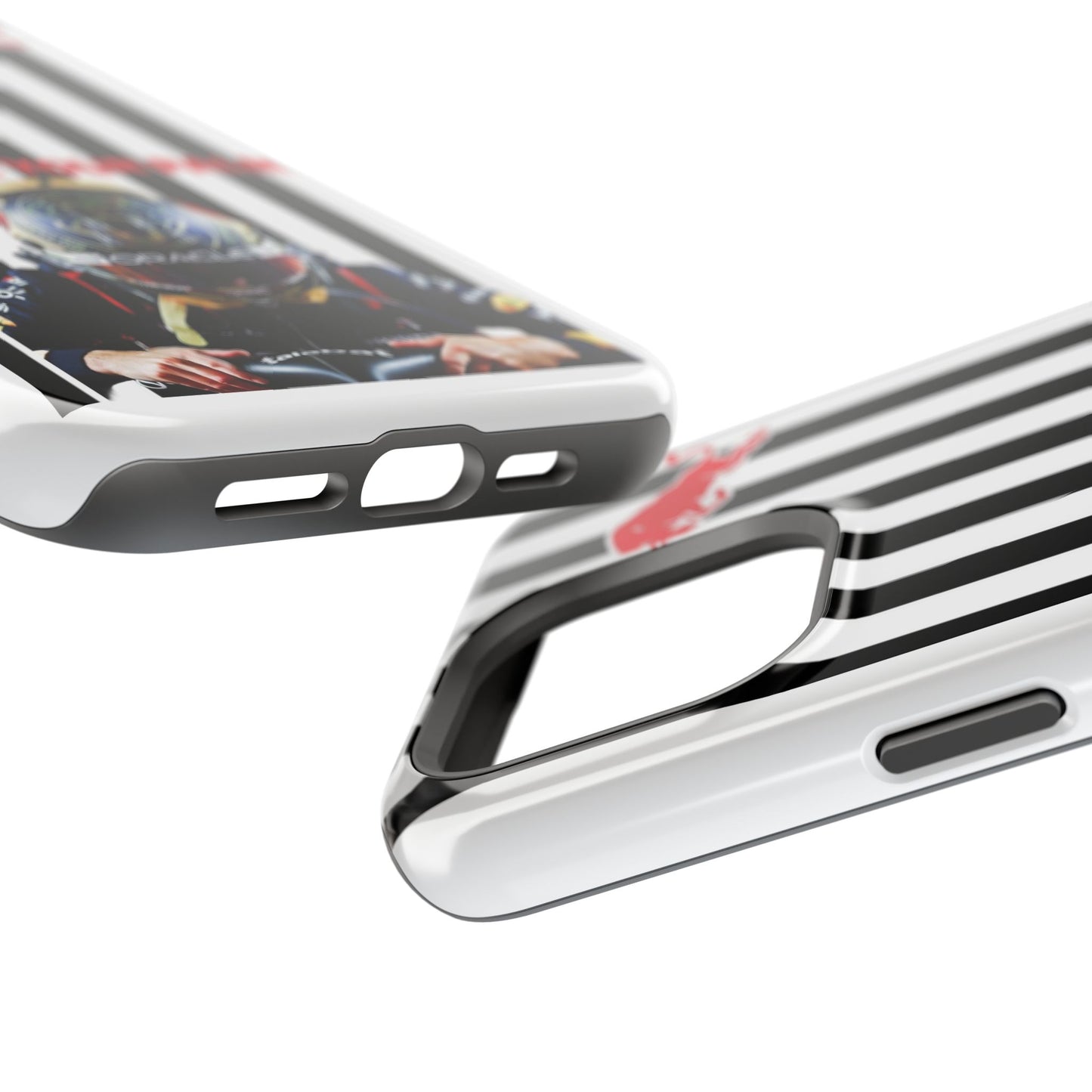 Sleek Magnetic Phone Case, Race Car Enthusiast Gift, Customizable Tough Protector, Unique Racing Design, Power in Your Palm