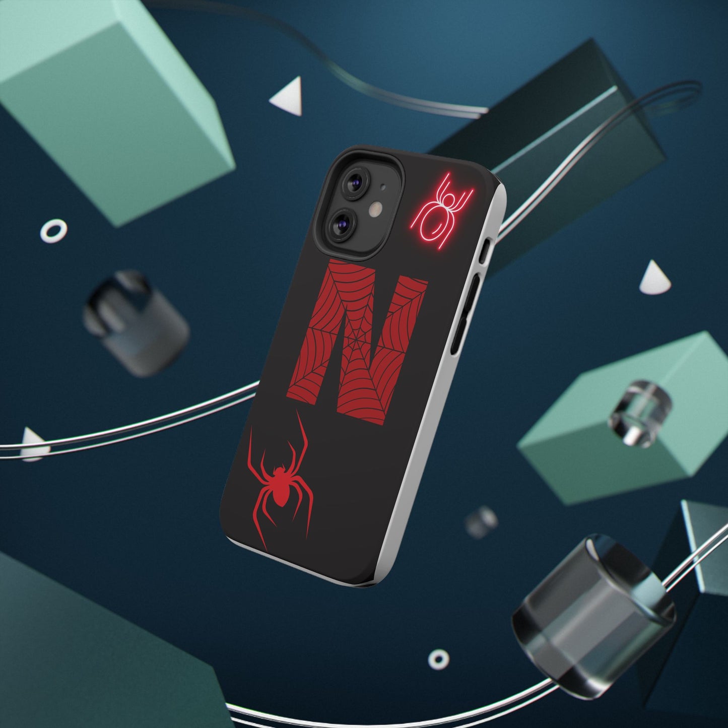 Spider-Design Impact Case for Netflix Lovers, Phone Cover, Gift for Movie Buffs, Halloween Accessory, Unique Phone Protector